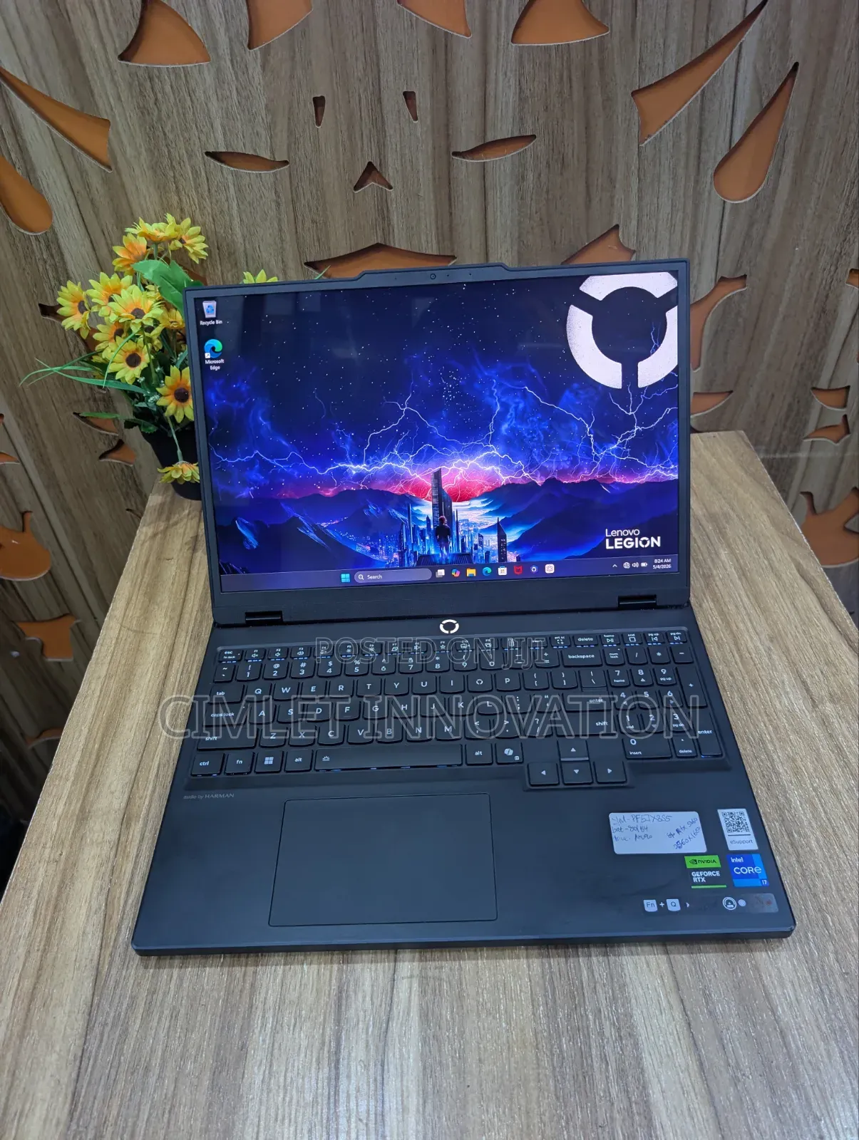 Laptop Lenovo Legion 5 16GB Intel Core i7 SSD 1T