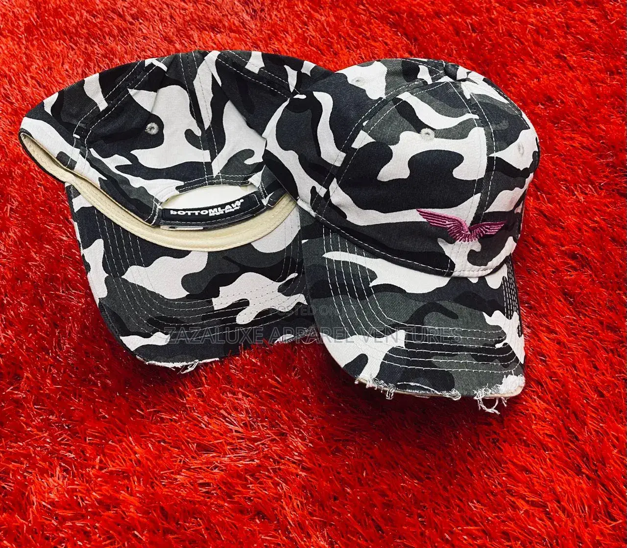 Luxury Jeans Face Cap