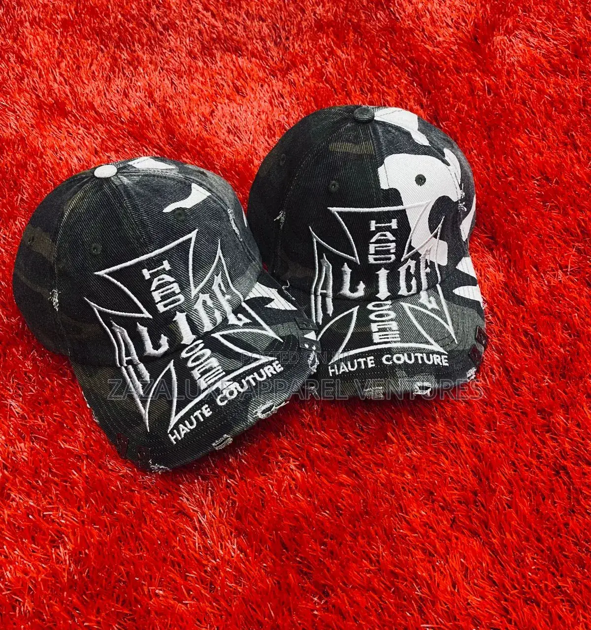 Luxury Jeans Face Cap
