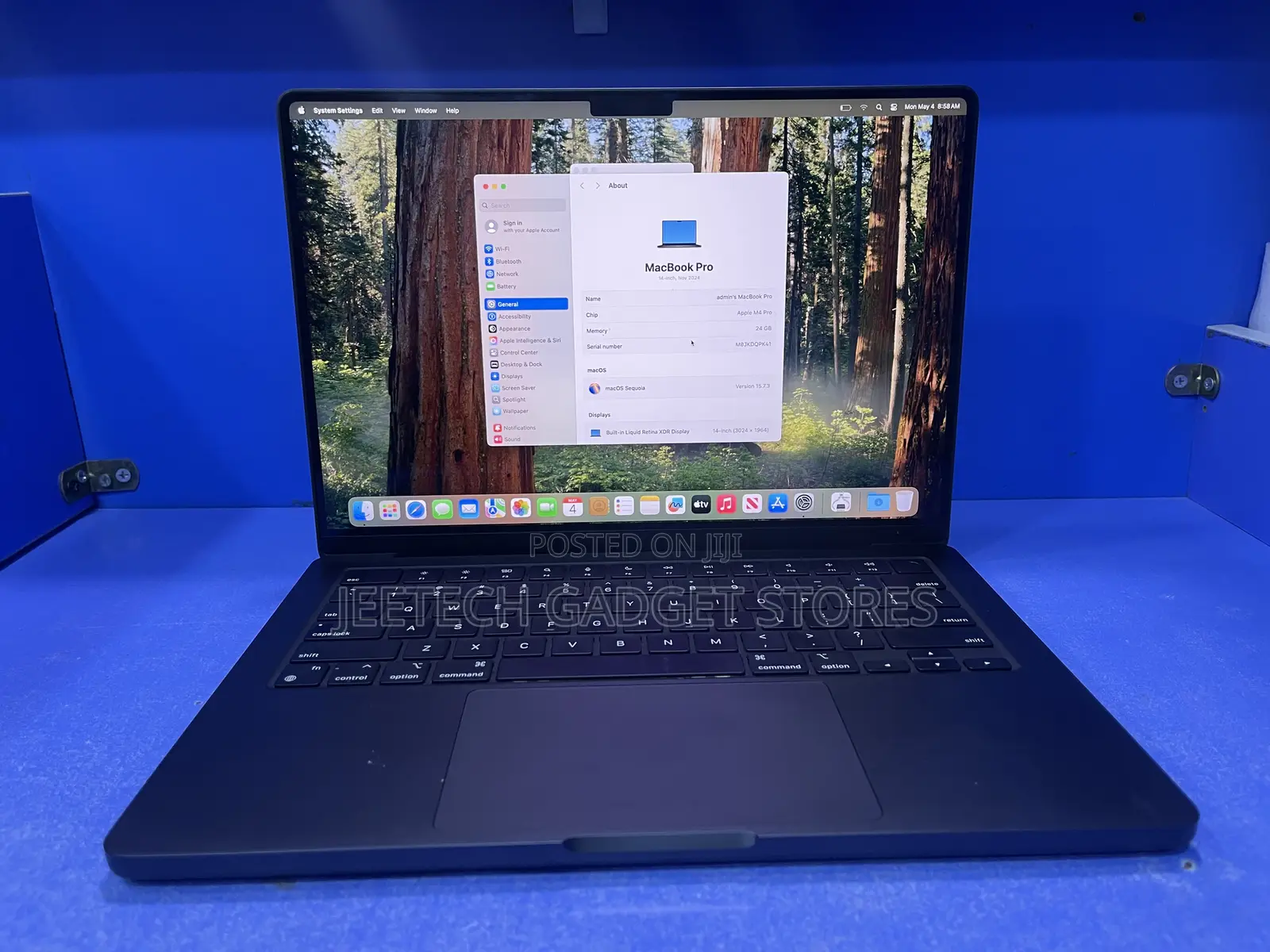Laptop Apple MacBook Pro 2024 M4 Pro 24GB Apple M4 Pro SSD 512GB