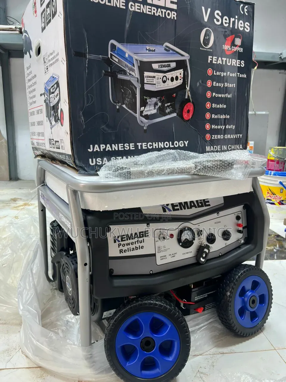 Big 12kva Kemage Km13000e2r Remote Start Technology Petrol Generator ◇