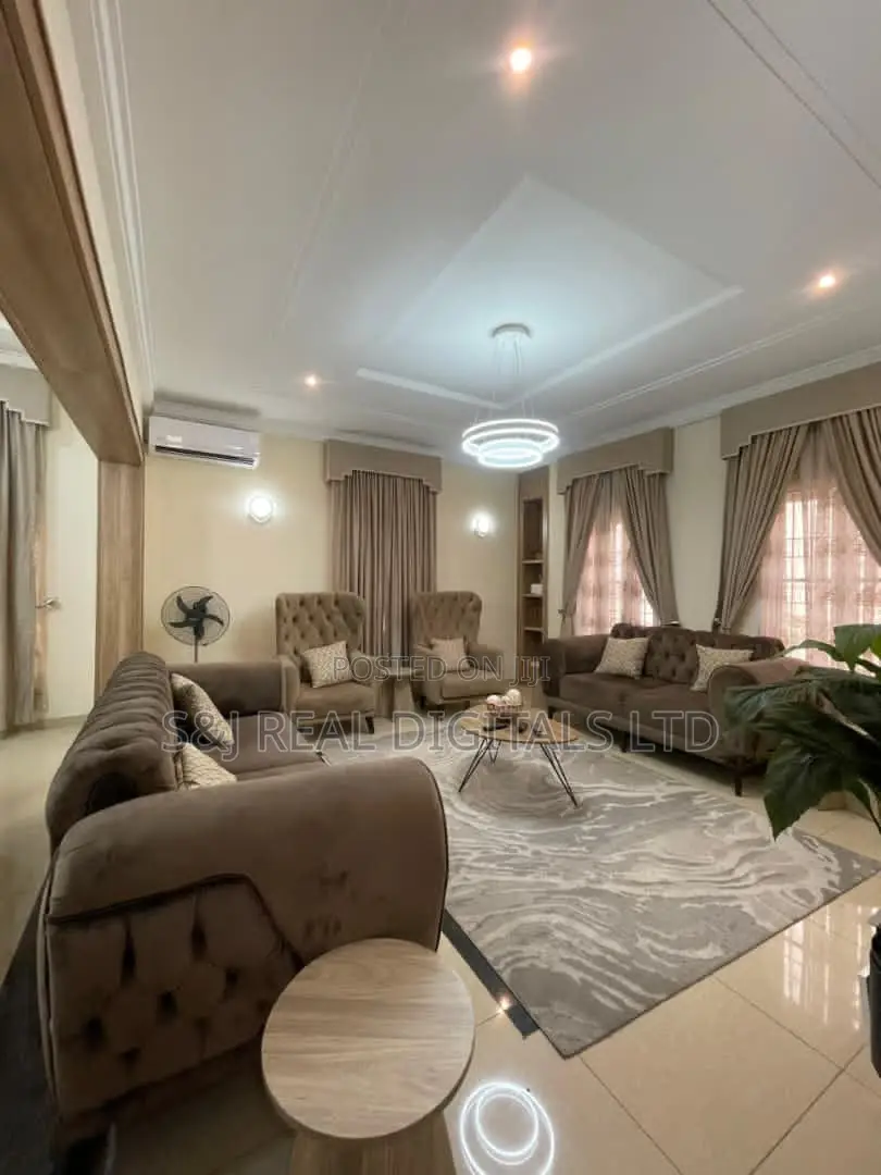 Furnished 3bdrm Apartment in Katampe Extension for rent