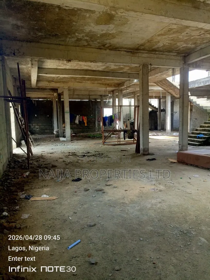 A Big Warehouse by the Express at Majek, Sangotedo for Rent