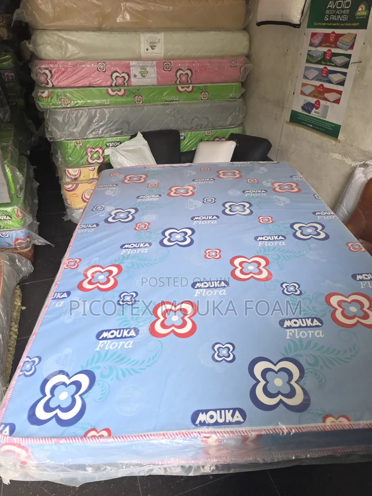 Mouka Foam Distributor on Mattress for Sale