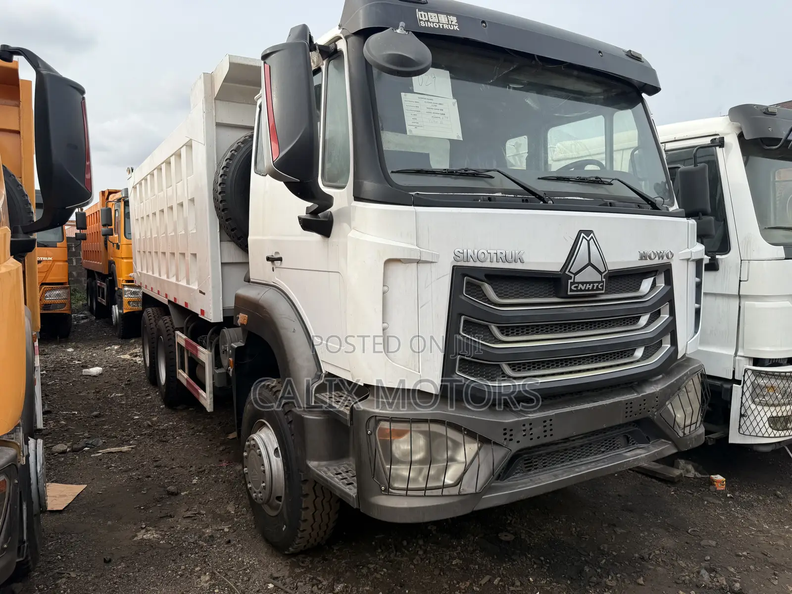Howo Dump Truck 371hp 2019 White