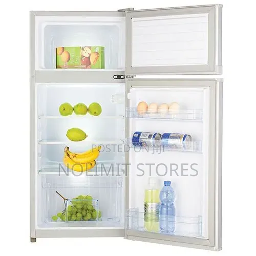 Haier Thermocool 95 Litres Double Door Fridge Silver (Hrf-95bex)