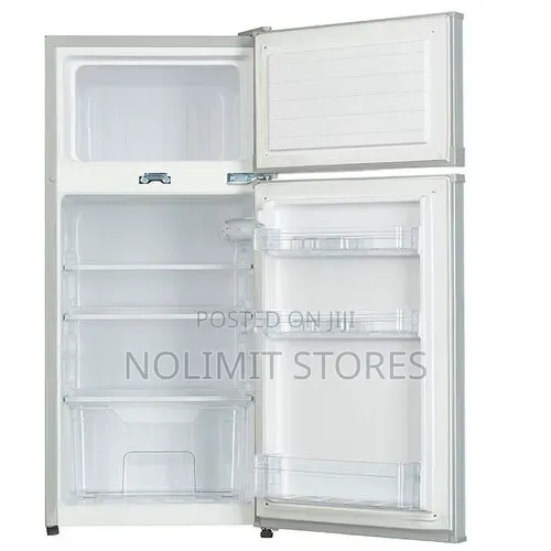 Haier Thermocool 95 Litres Double Door Fridge Silver (Hrf-95bex)