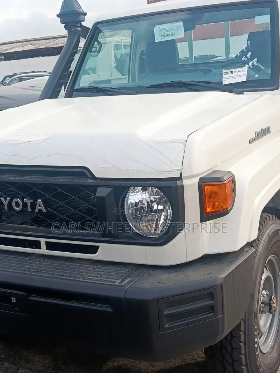 New Toyota Land Cruiser 76 Series 2025 White