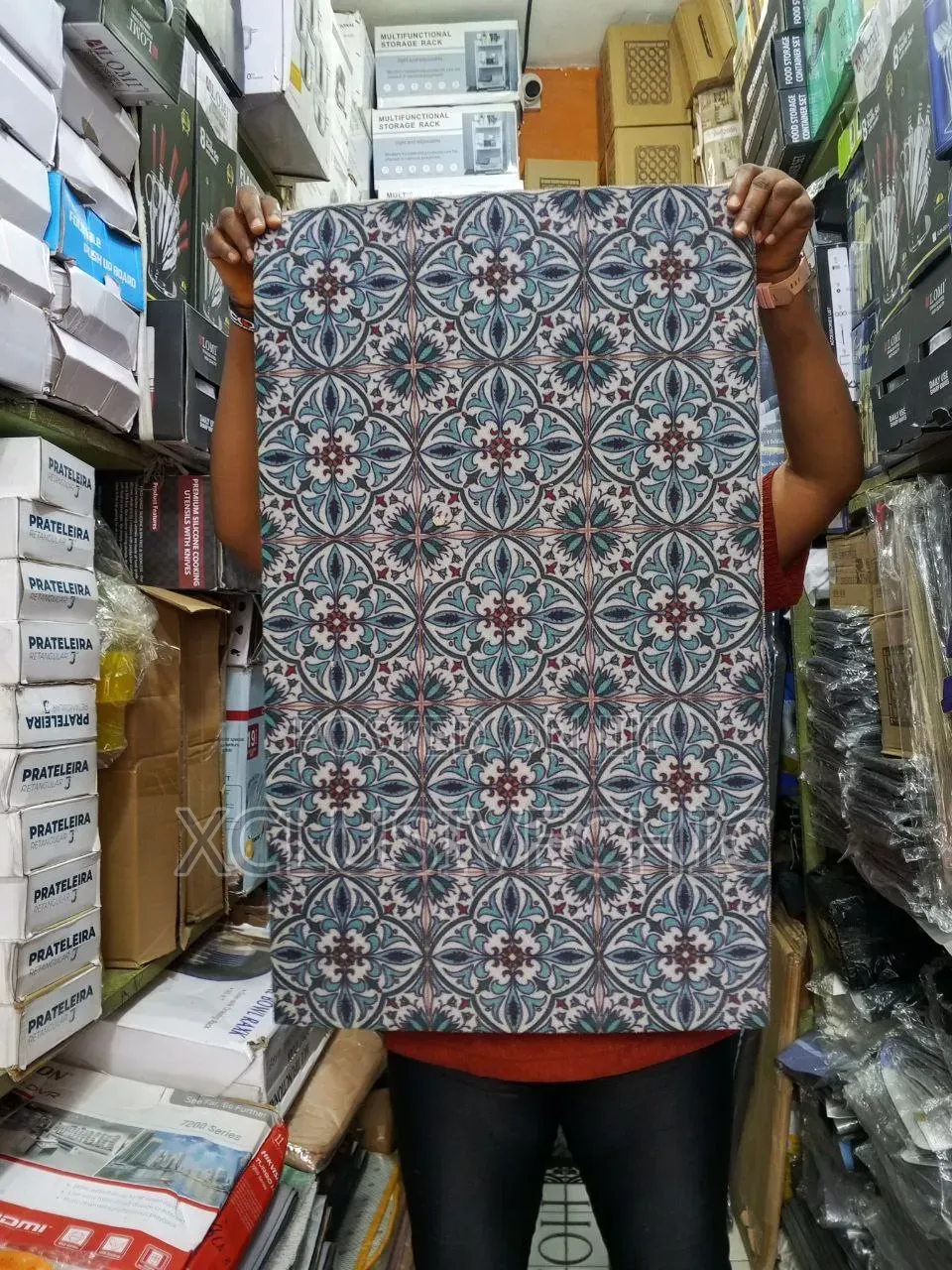 Mosaic Door Mat 80cm by 50cm