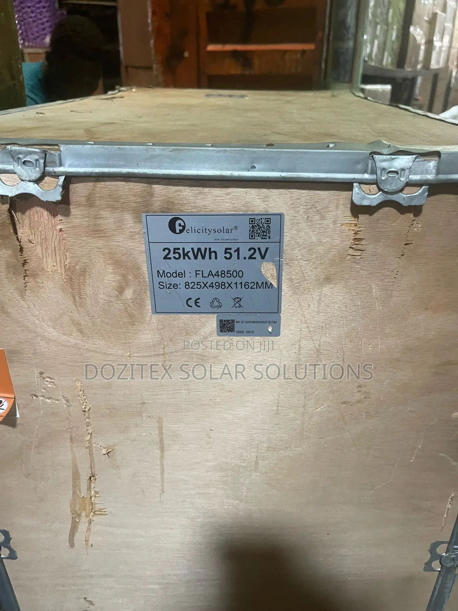 25kw/48v Felicity Lithium Battery