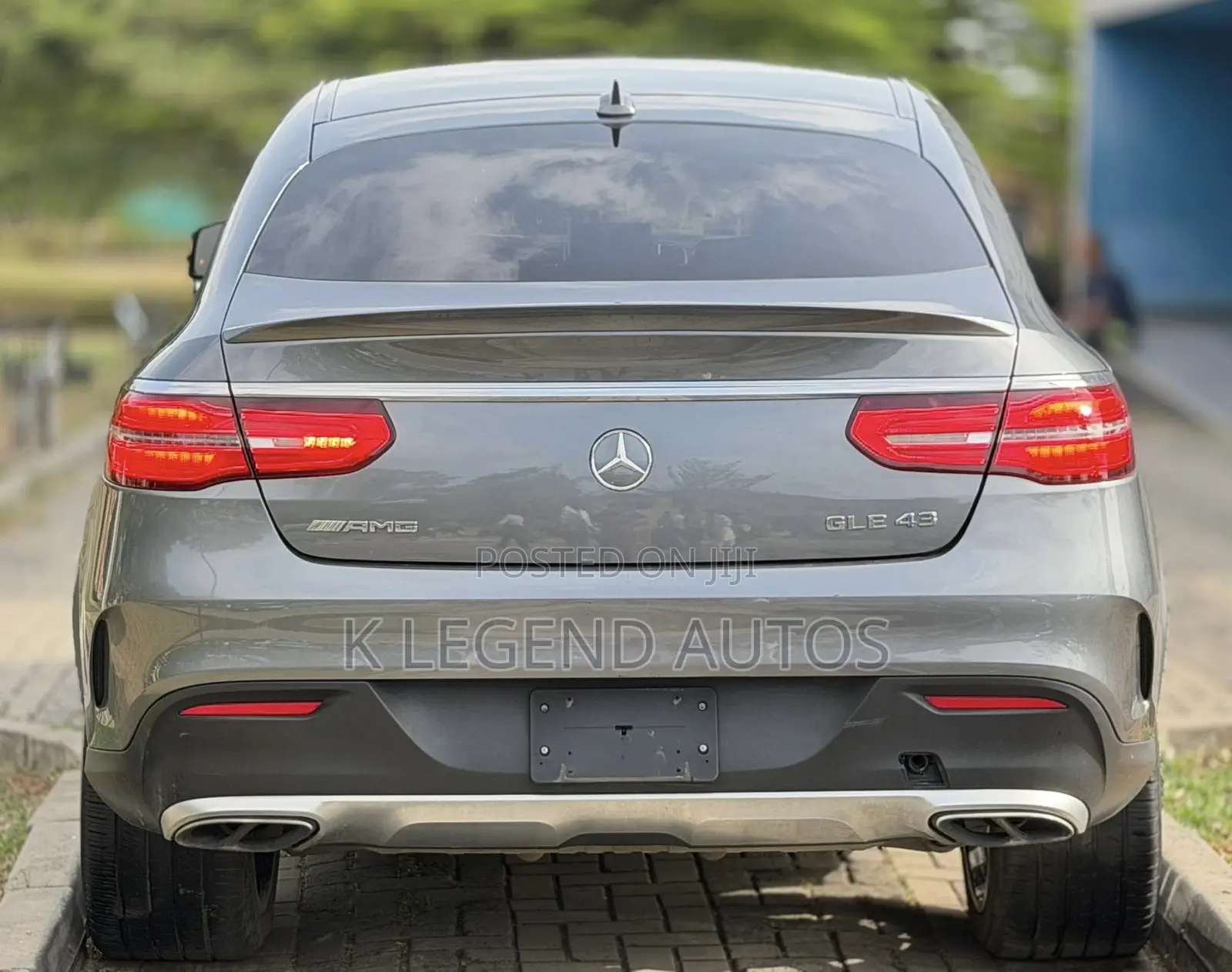 Mercedes-Benz GLE-Class AMG GLE 43 4MATIC 2017 Gray