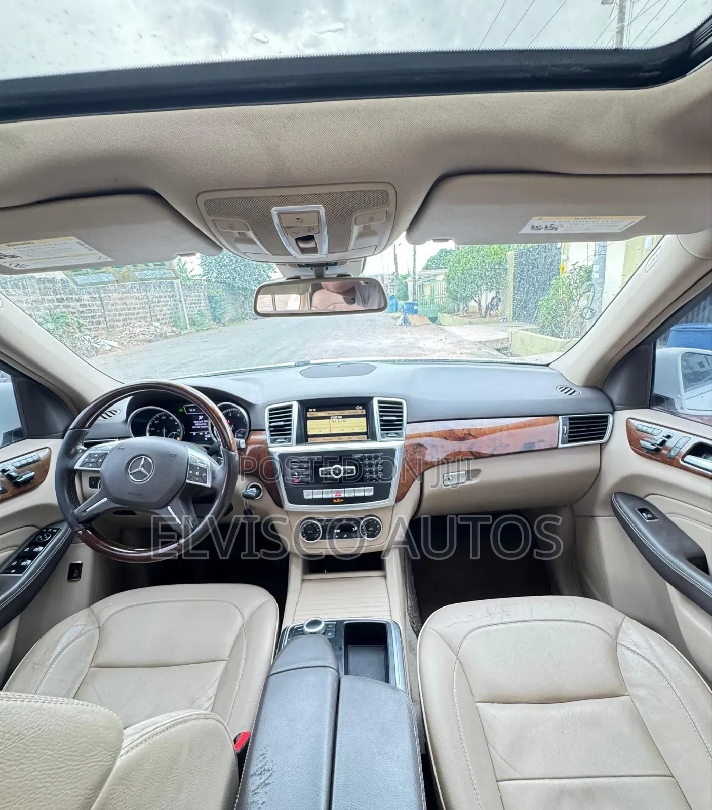 Mercedes-Benz M Class ML 350 4Matic 2012 White