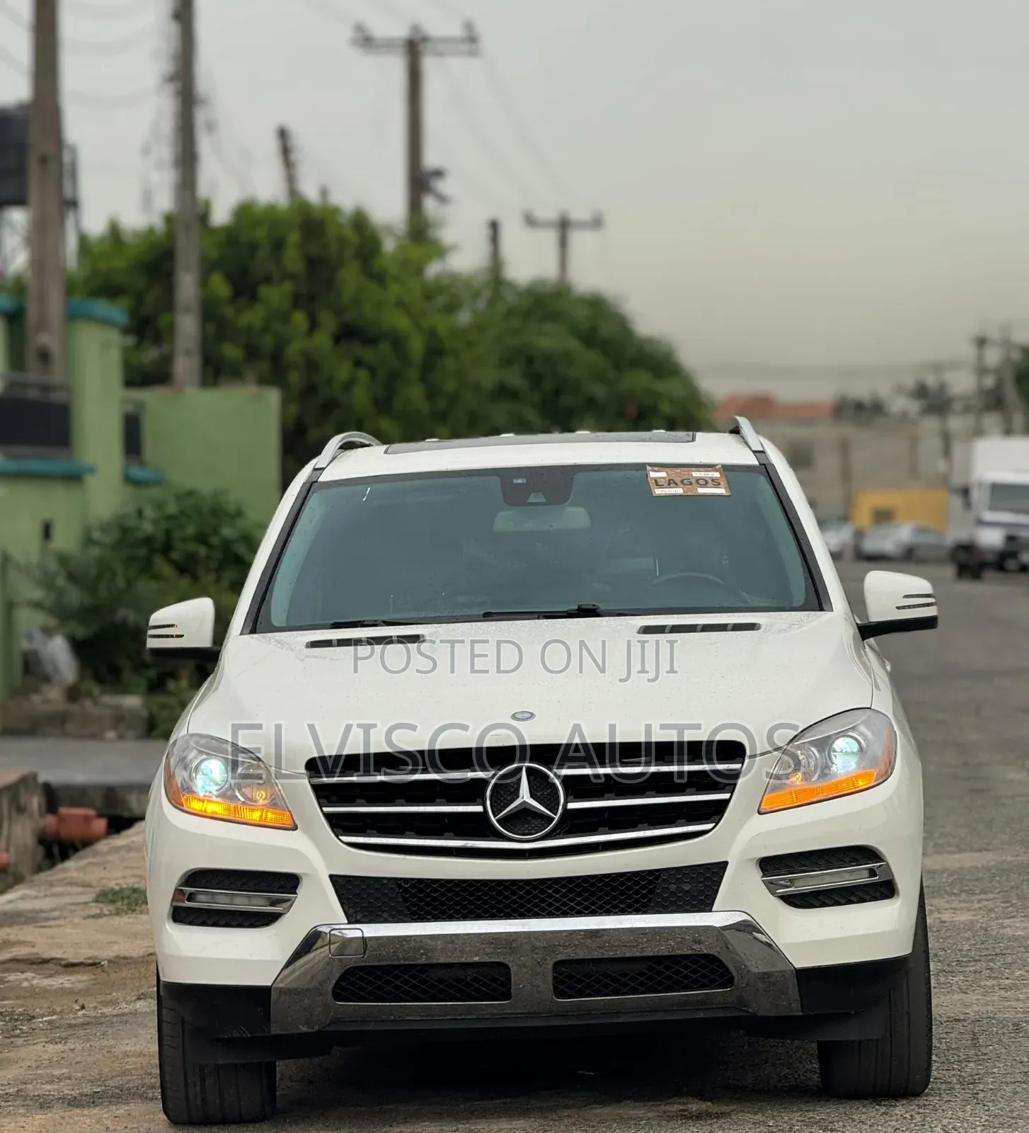 Mercedes-Benz M Class ML 350 4Matic 2012 White