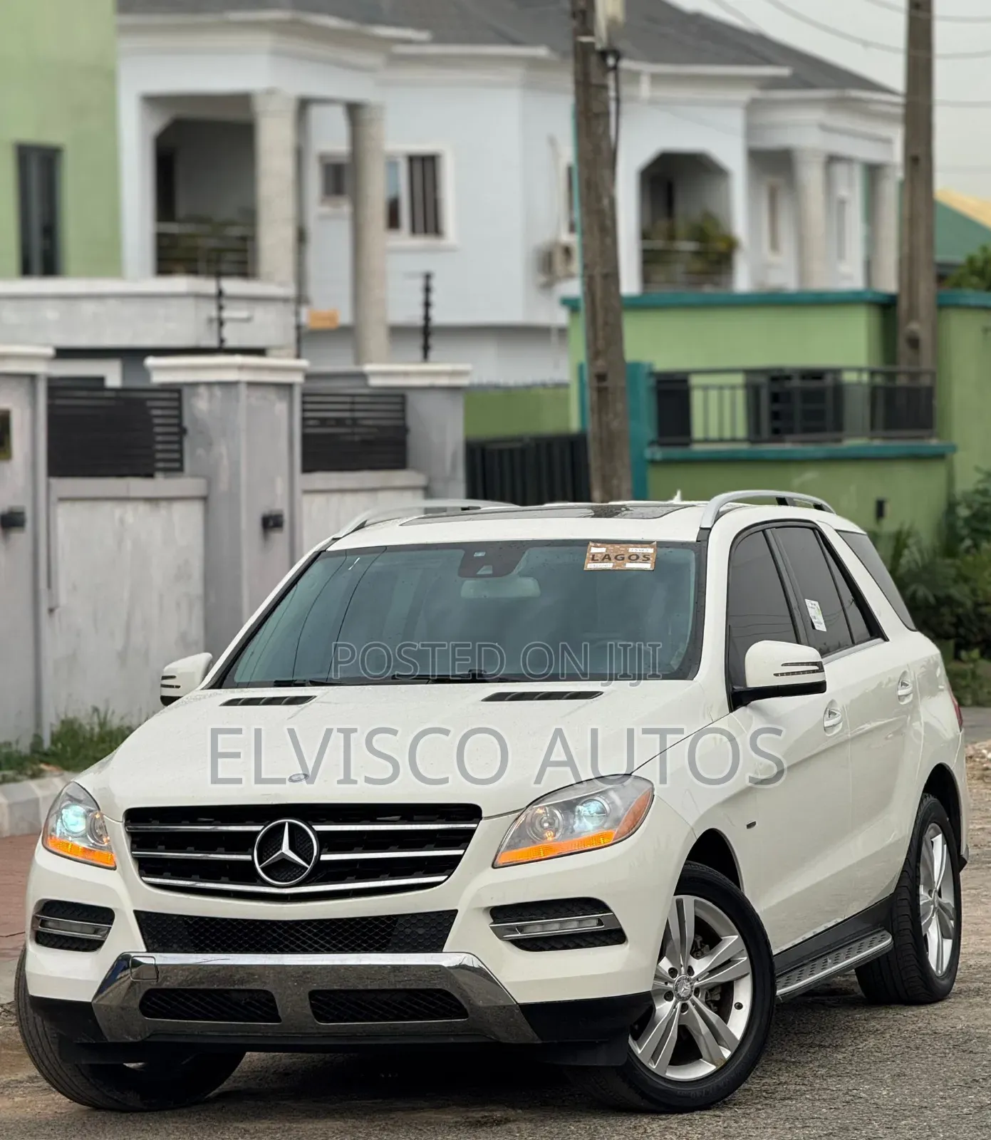 Mercedes-Benz M Class ML 350 4Matic 2012 White
