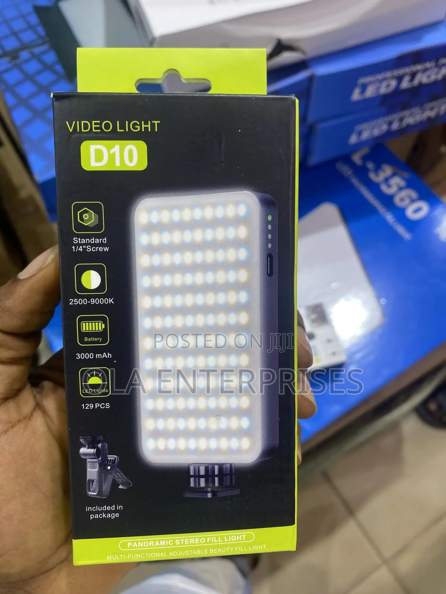D10 Video Lighting