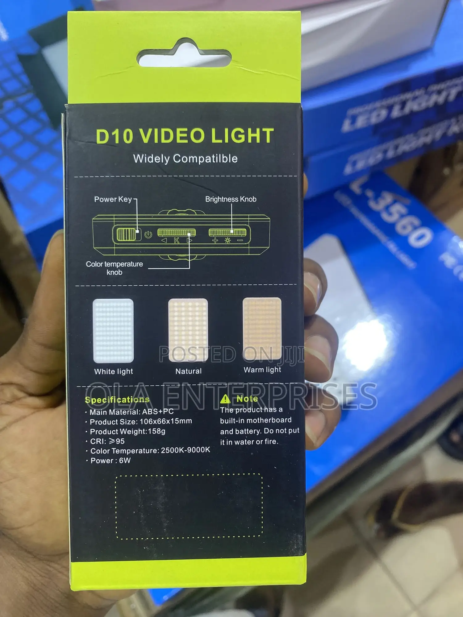 D10 Video Lighting