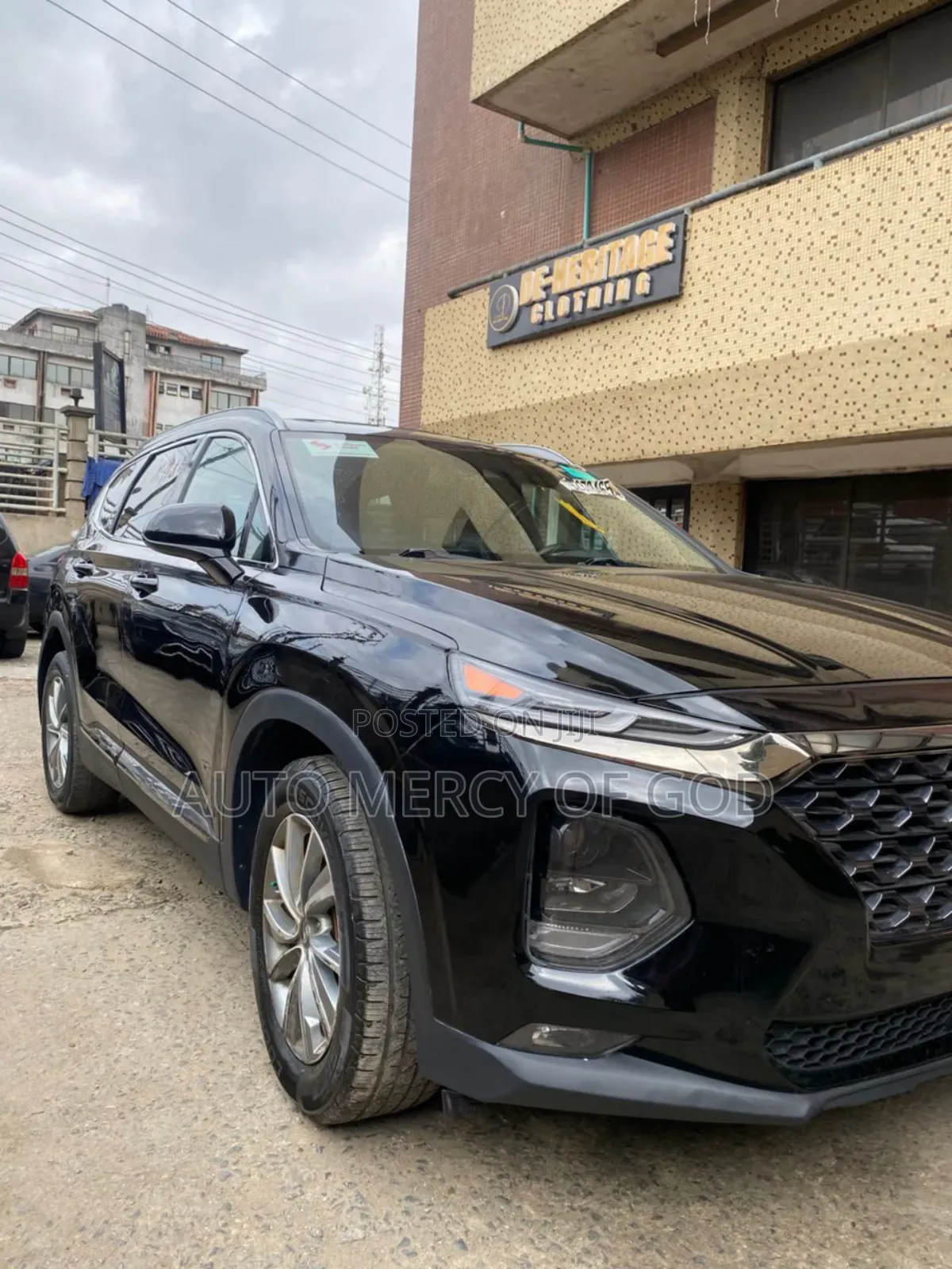 Hyundai Santa Fe Limited 2.4 AWD 2019 Black