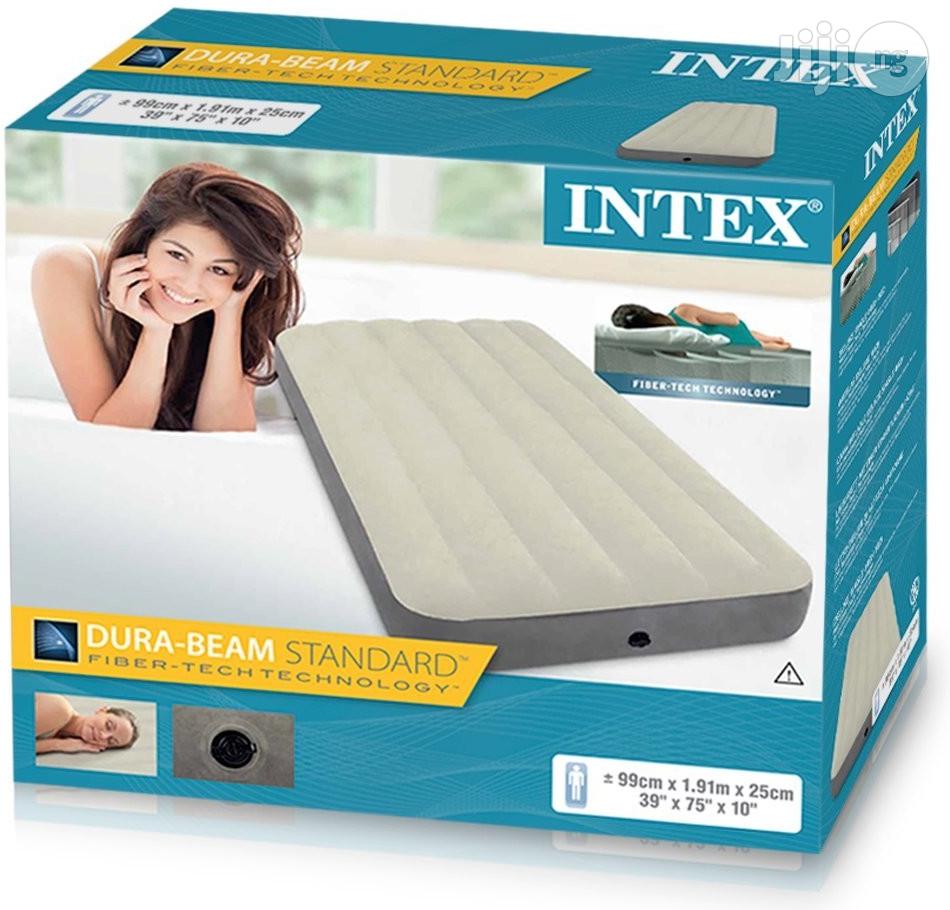Single Intex Standard Dura-Beam Airbed