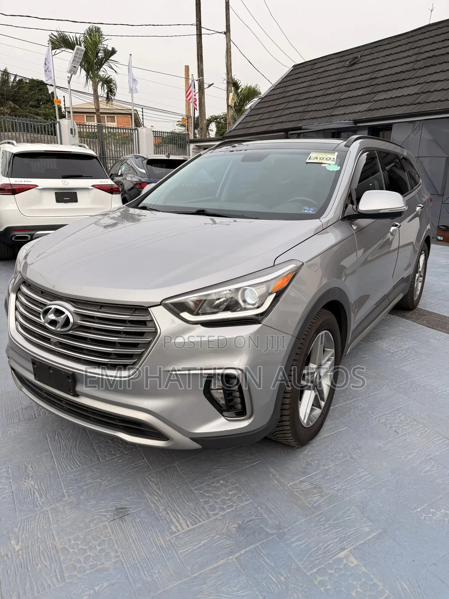 Hyundai Santa Fe Limited Ultimate AWD 2017 Gray