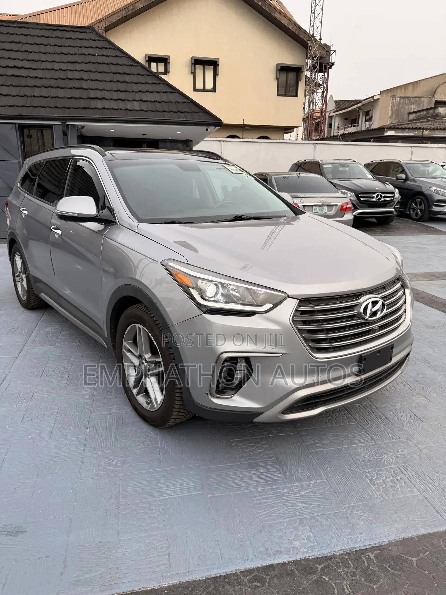 Hyundai Santa Fe Limited Ultimate AWD 2017 Gray