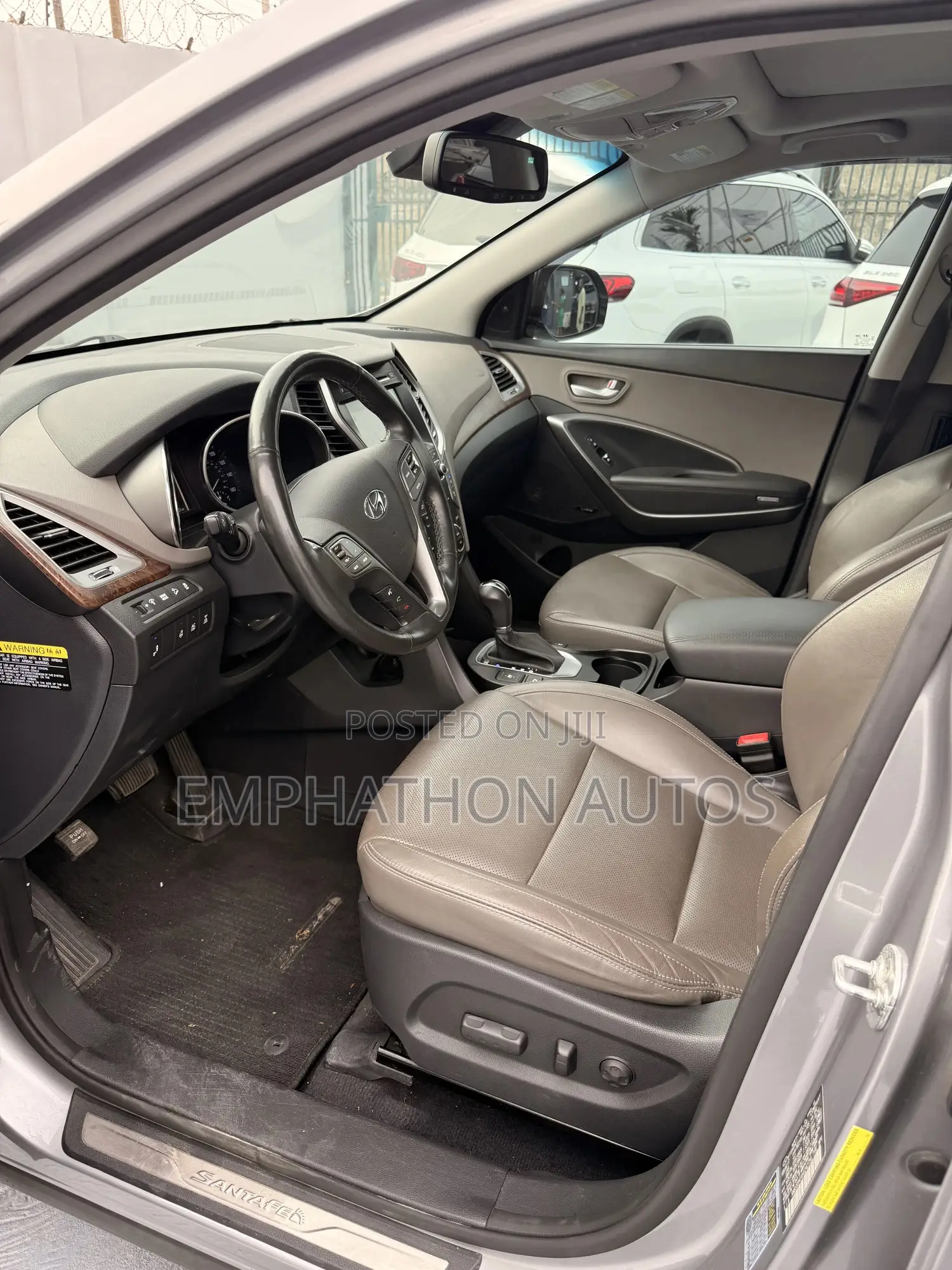 Hyundai Santa Fe Limited Ultimate AWD 2017 Gray