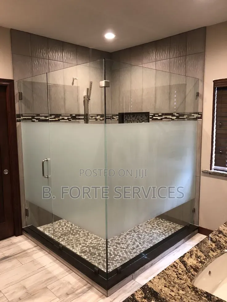 10mm L Shape Shower Cubicle