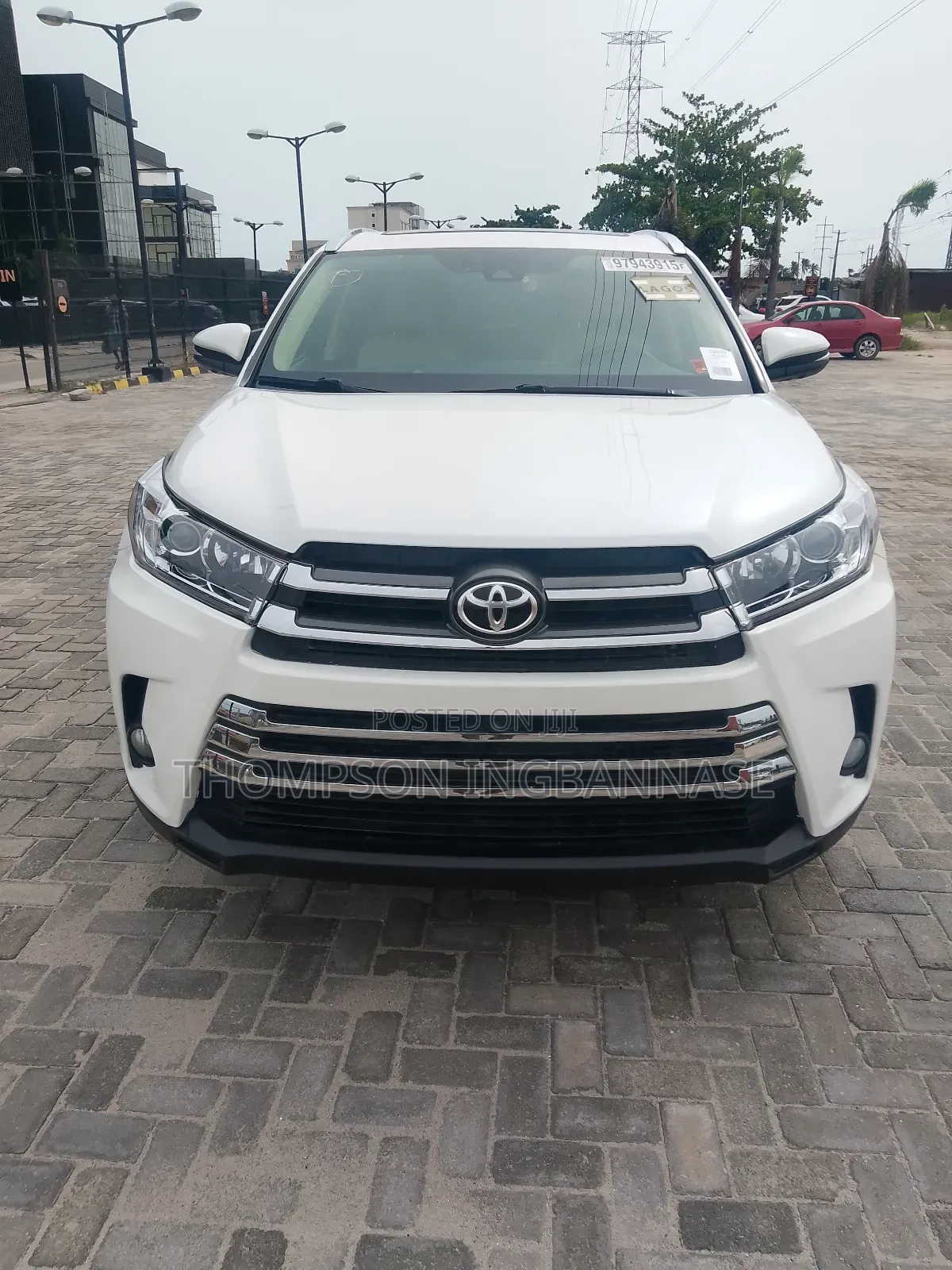 Toyota Highlander Limited 4x2 V6 (3.5L 6cyl 8A) 2018 White