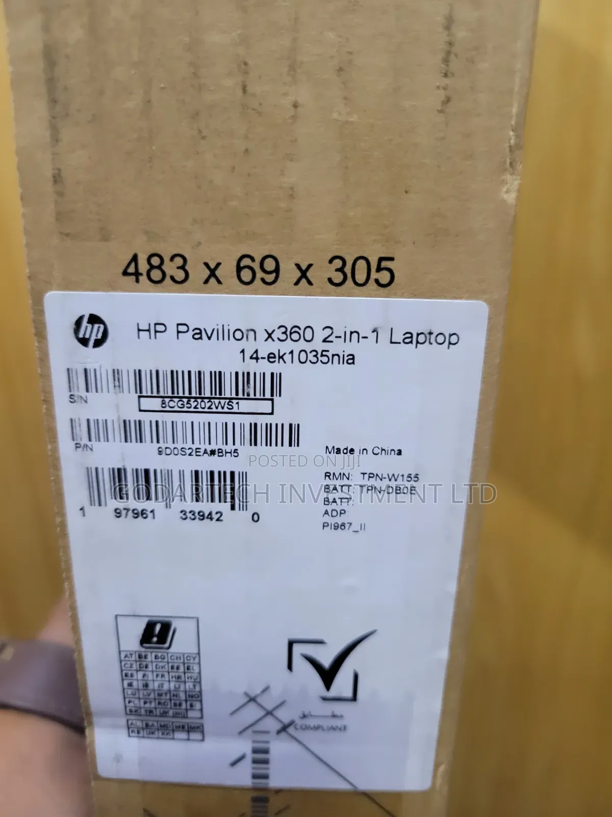 New Laptop HP Pavilion 14 x360 2-in-1 16GB Intel Core i7 SSD 1T
