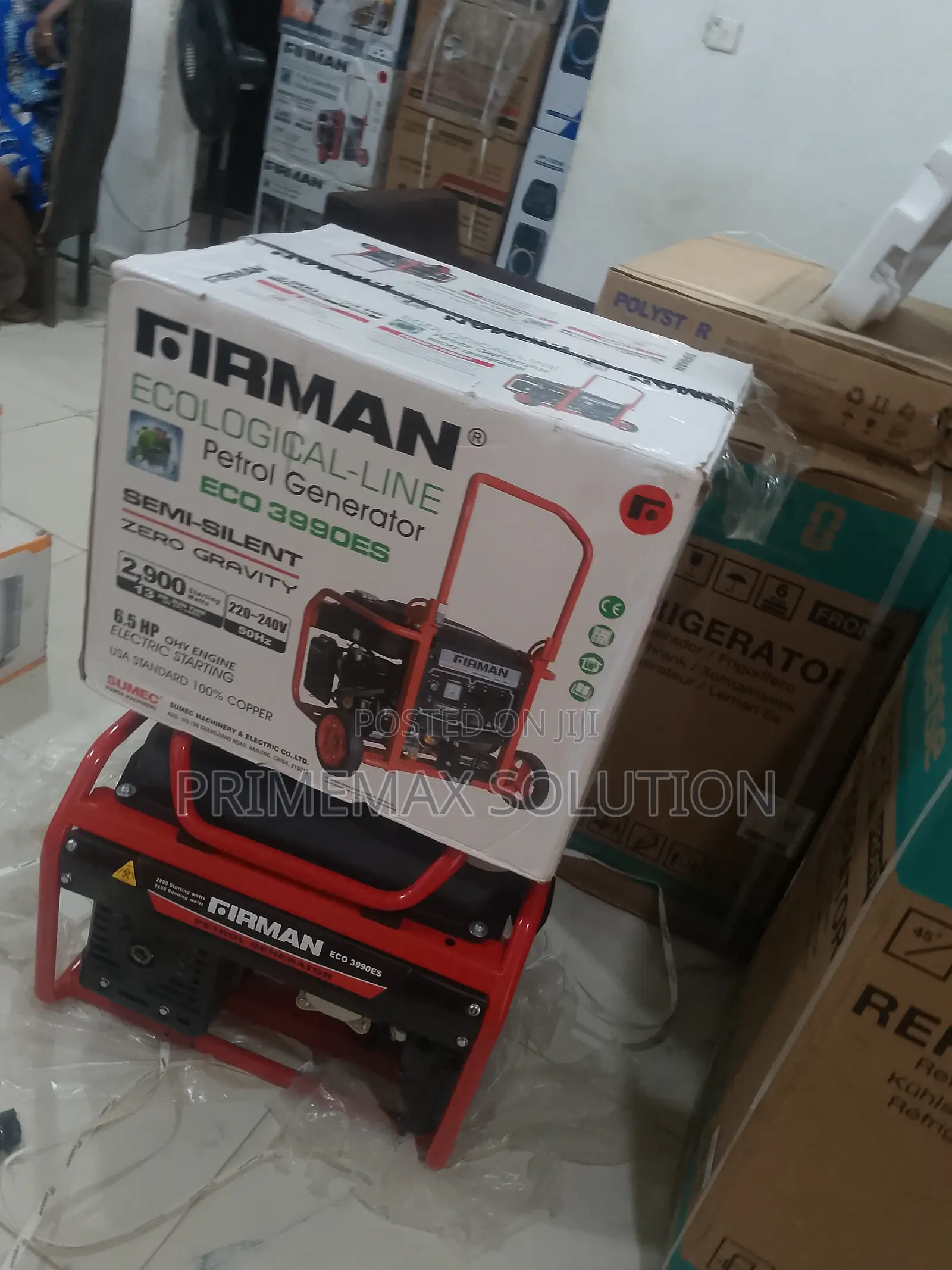 Firman Eco3990es Semi-Silent Petrol Generator With Battery Start