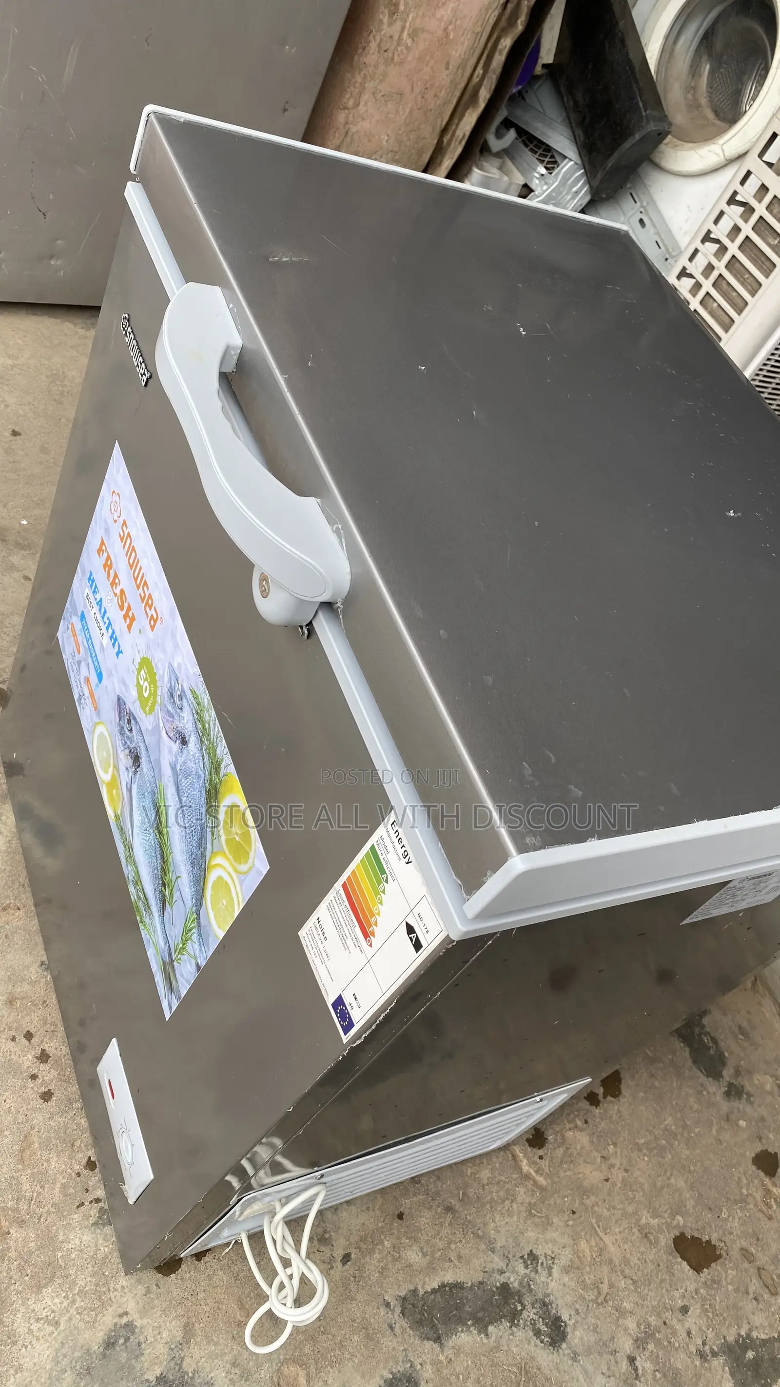 Snowsea Deep Freezer Few Weeks Used Working With Inverter