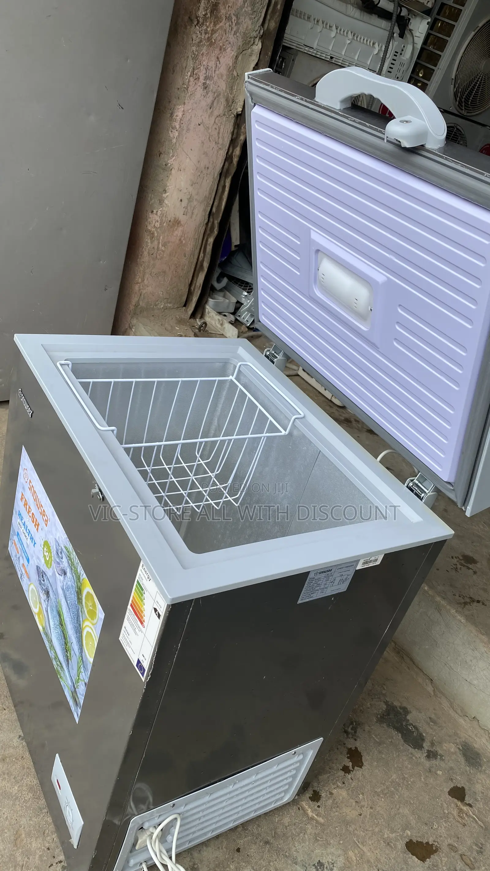 Snowsea Deep Freezer Few Weeks Used Working With Inverter
