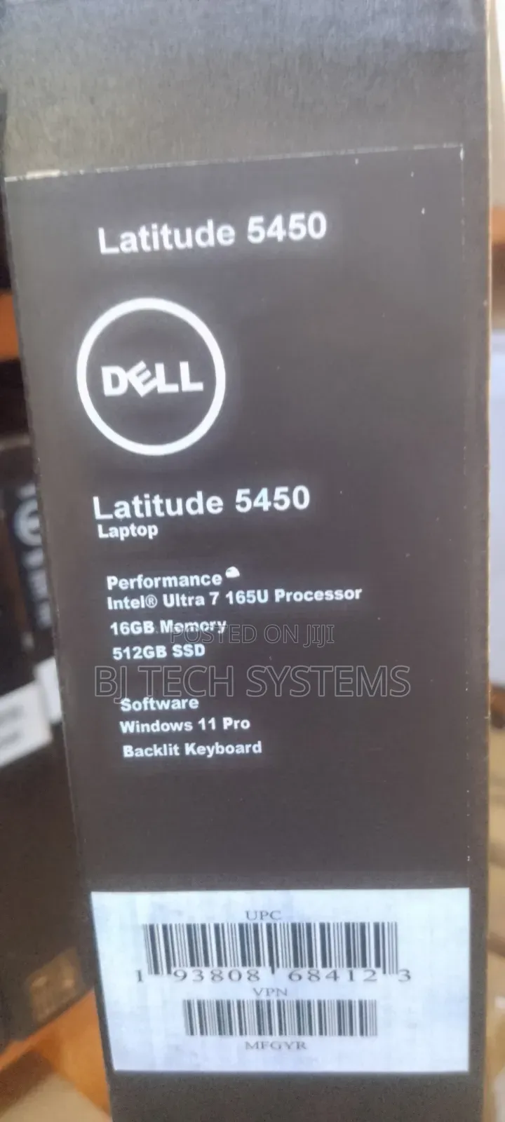 New Laptop Dell Latitude 5450 16GB Intel Core Ultra 7 SSD 512GB