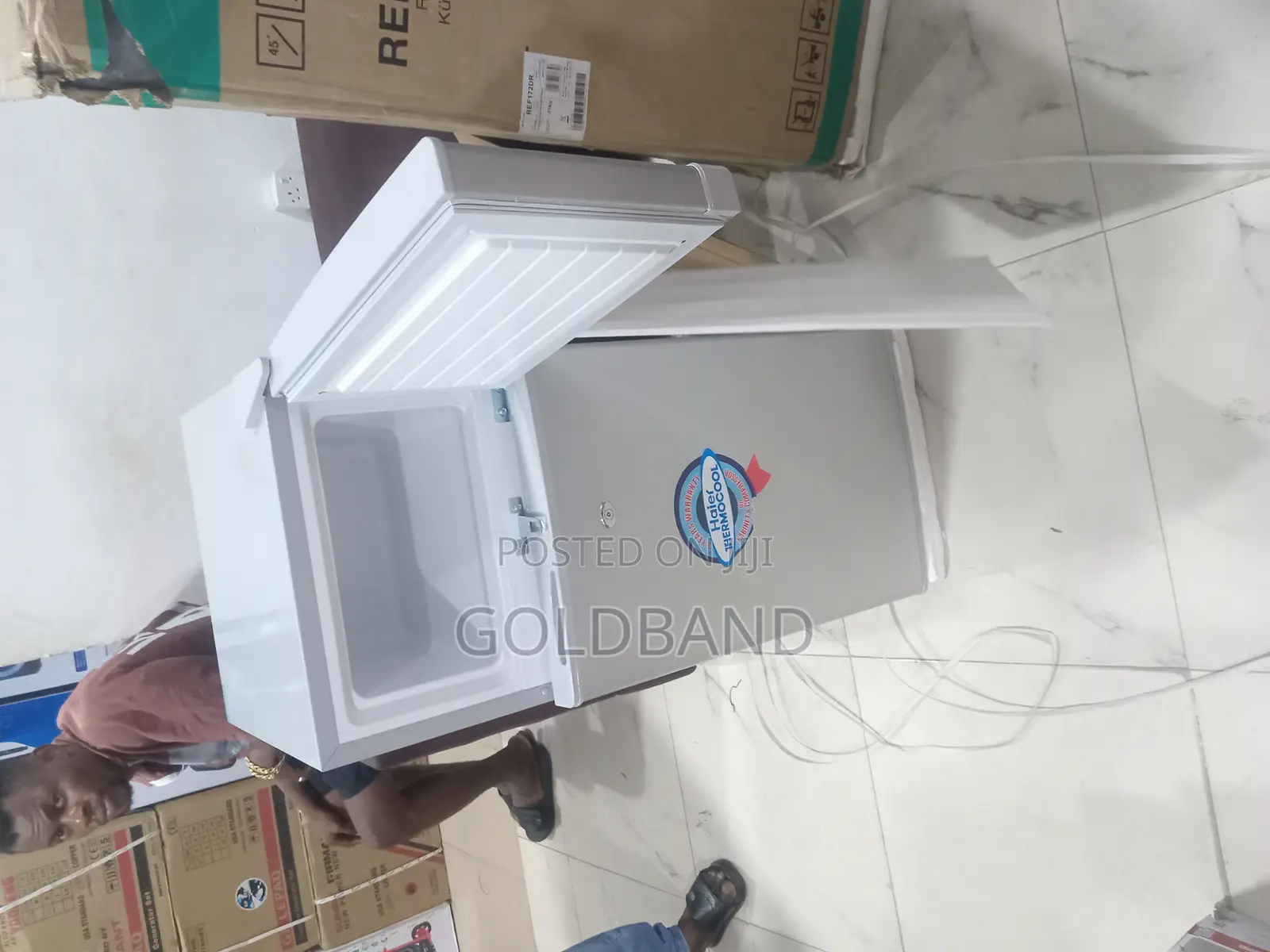 Compact Haier Thermocool HRF-95bex Refrigerator 95l