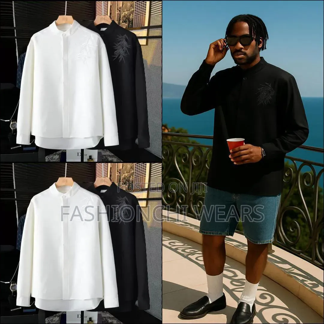 Top Notch Luxury Mens Long Sleeve Shirt