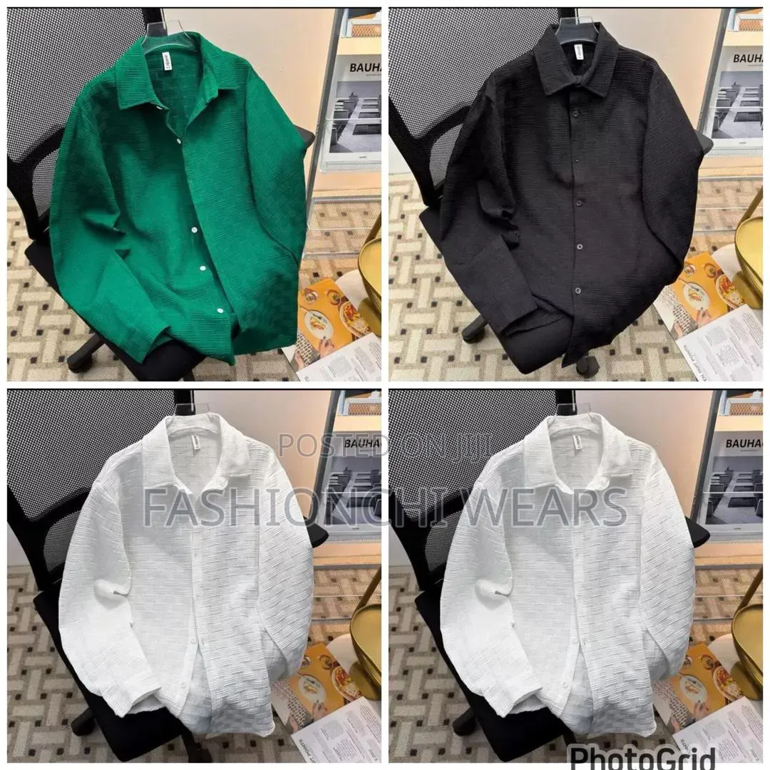 Top Notch Luxury Mens Long Sleeve Shirt