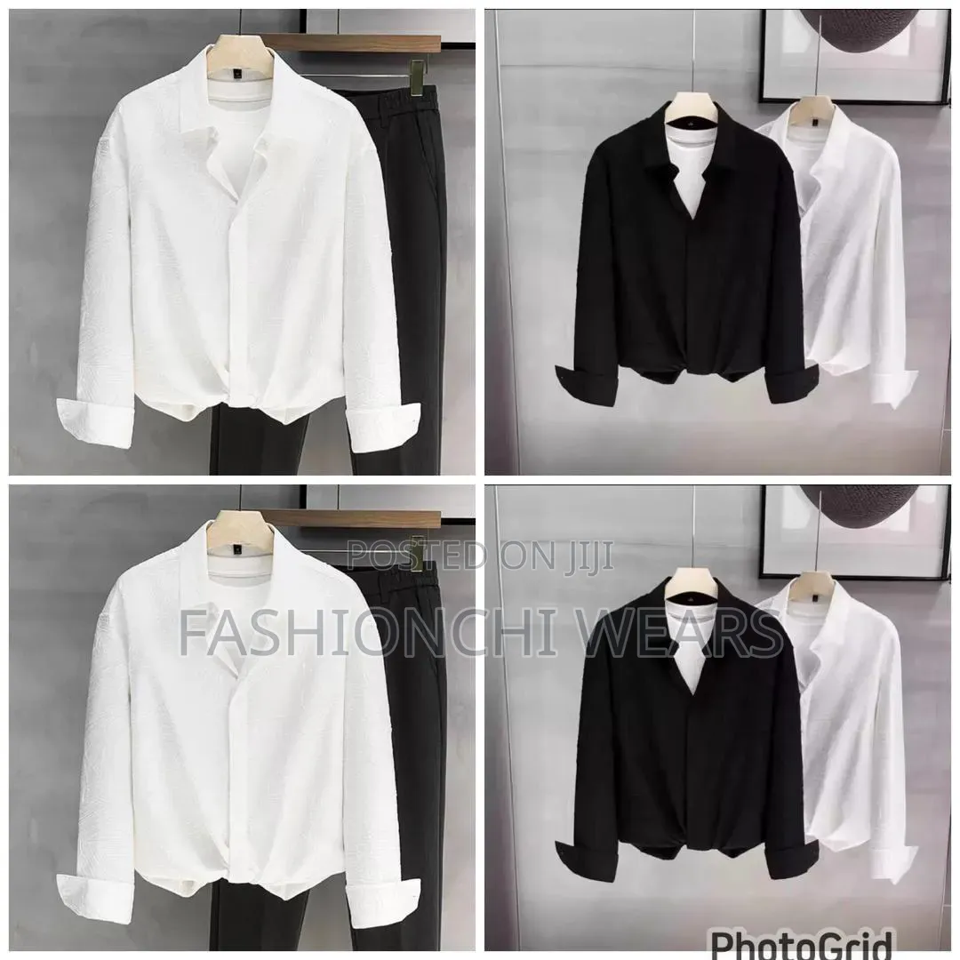Top Notch Luxury Mens Long Sleeve Shirt