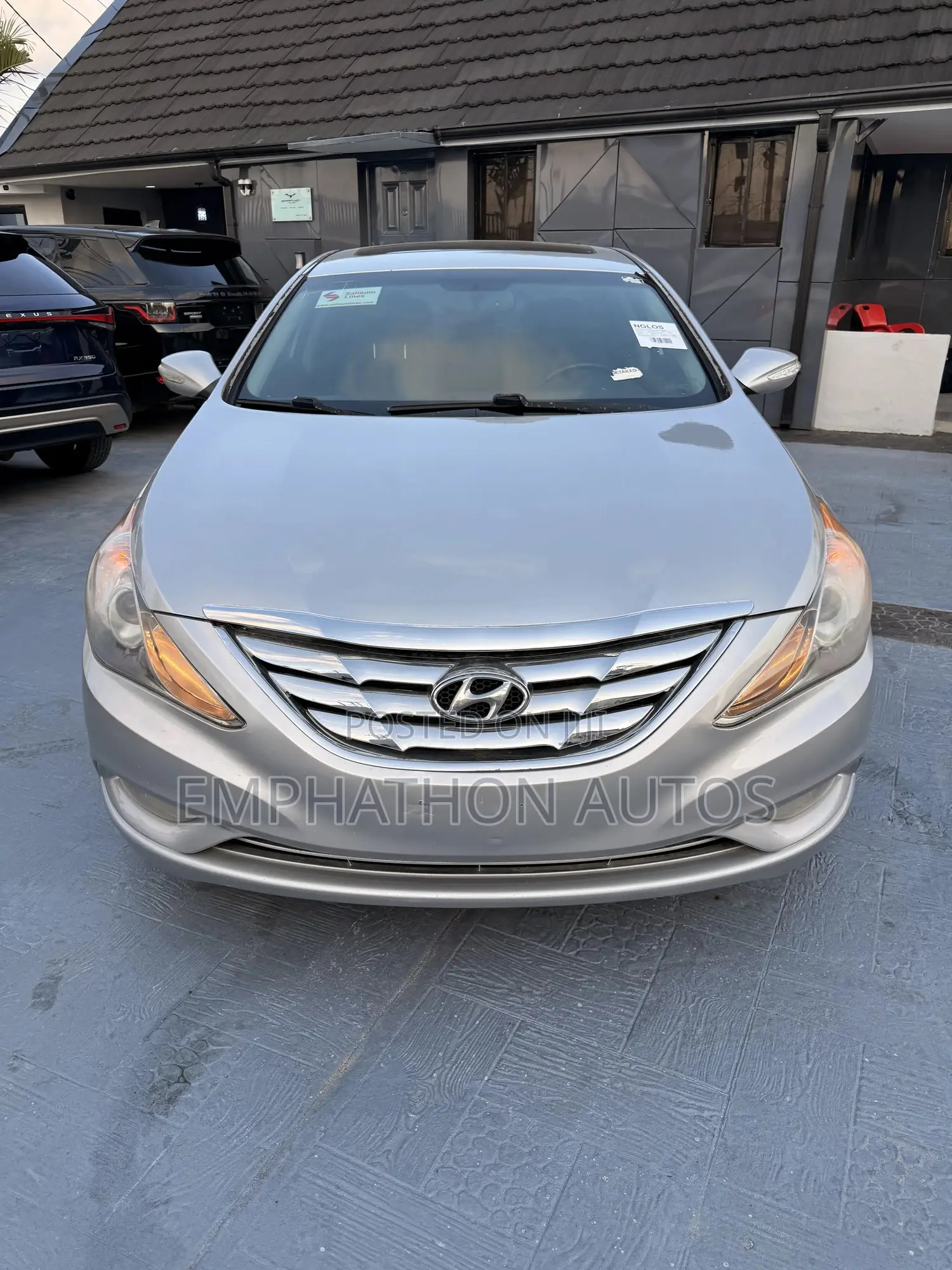 Hyundai Sonata Limited 2.0T Sedan (2.0L 4cyl 6A) 2012 Silver