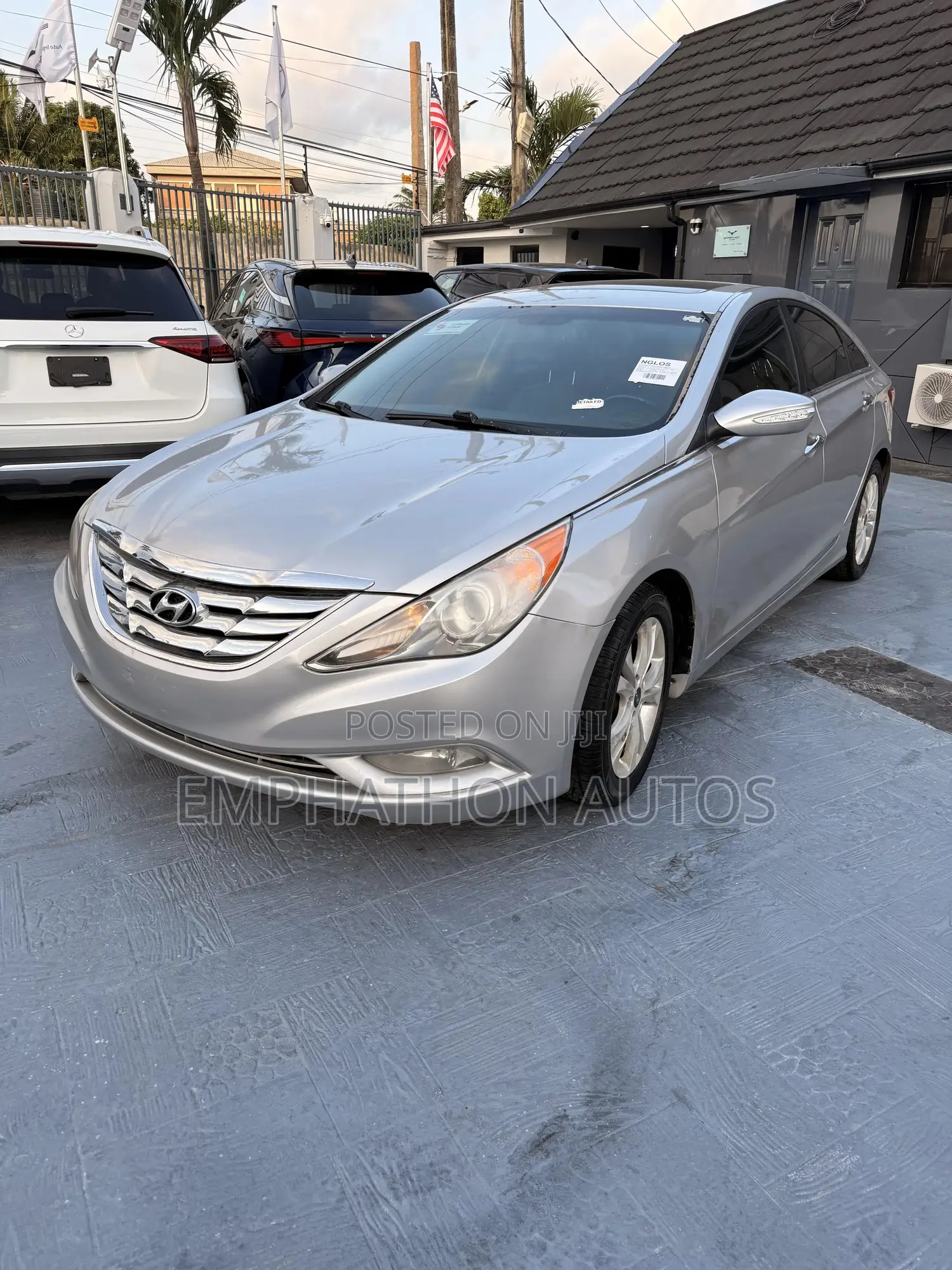 Hyundai Sonata Limited 2.0T Sedan (2.0L 4cyl 6A) 2012 Silver