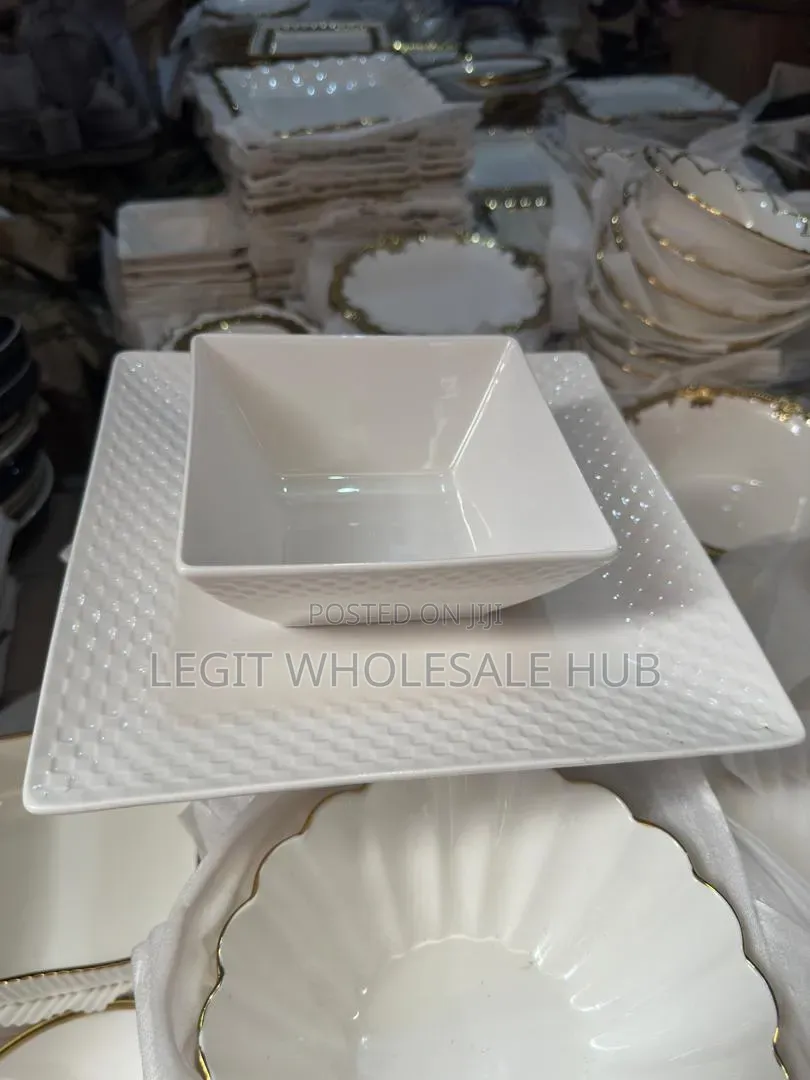 Quality Ceramic/Breakable Plate (Dozen)