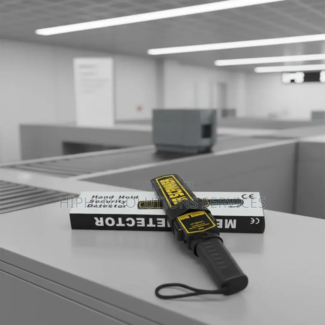 Hand-held Metal Detector Installation Service In Port Harcourt Nigeria