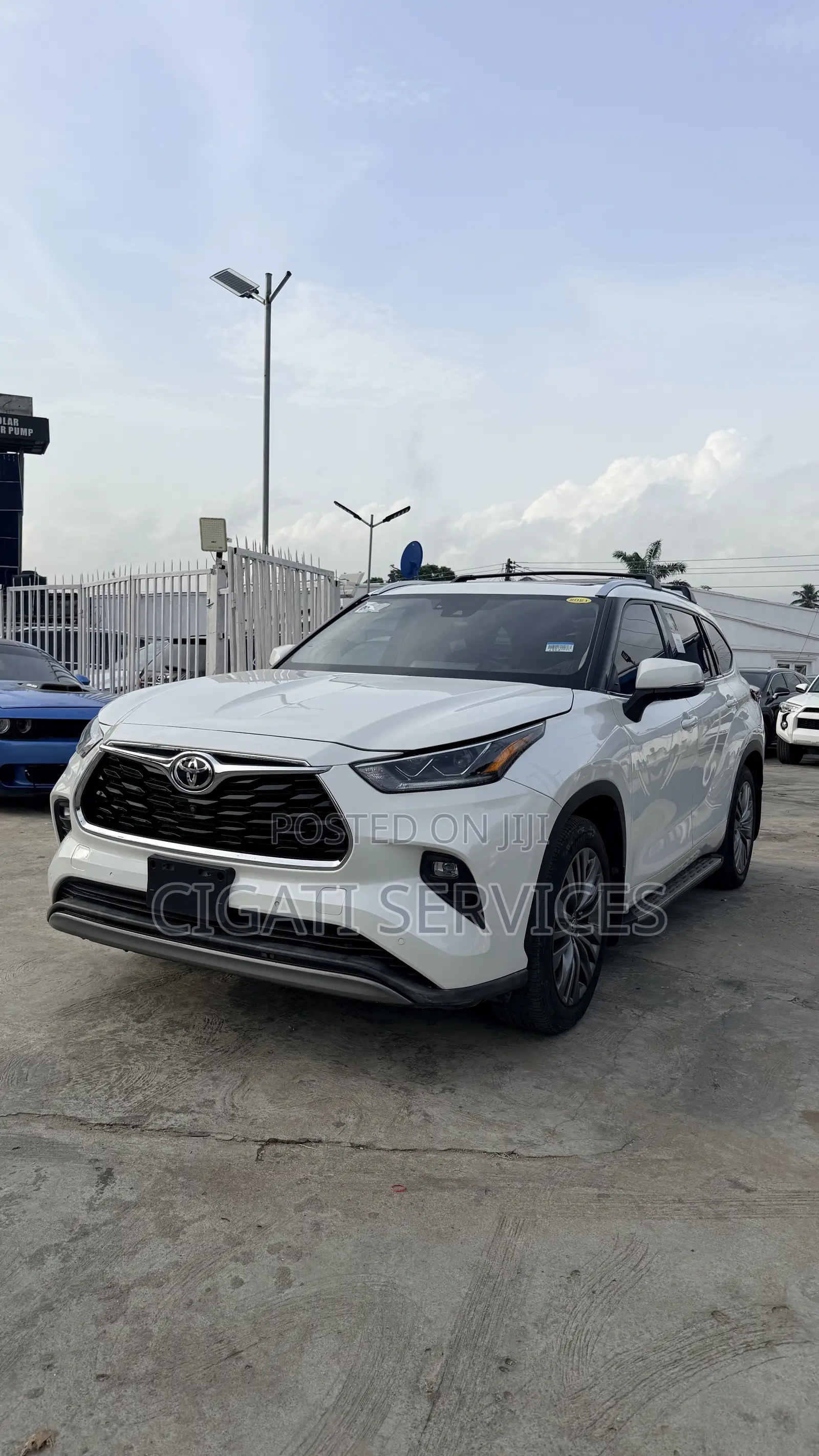 Toyota Highlander Platinum 2021 White