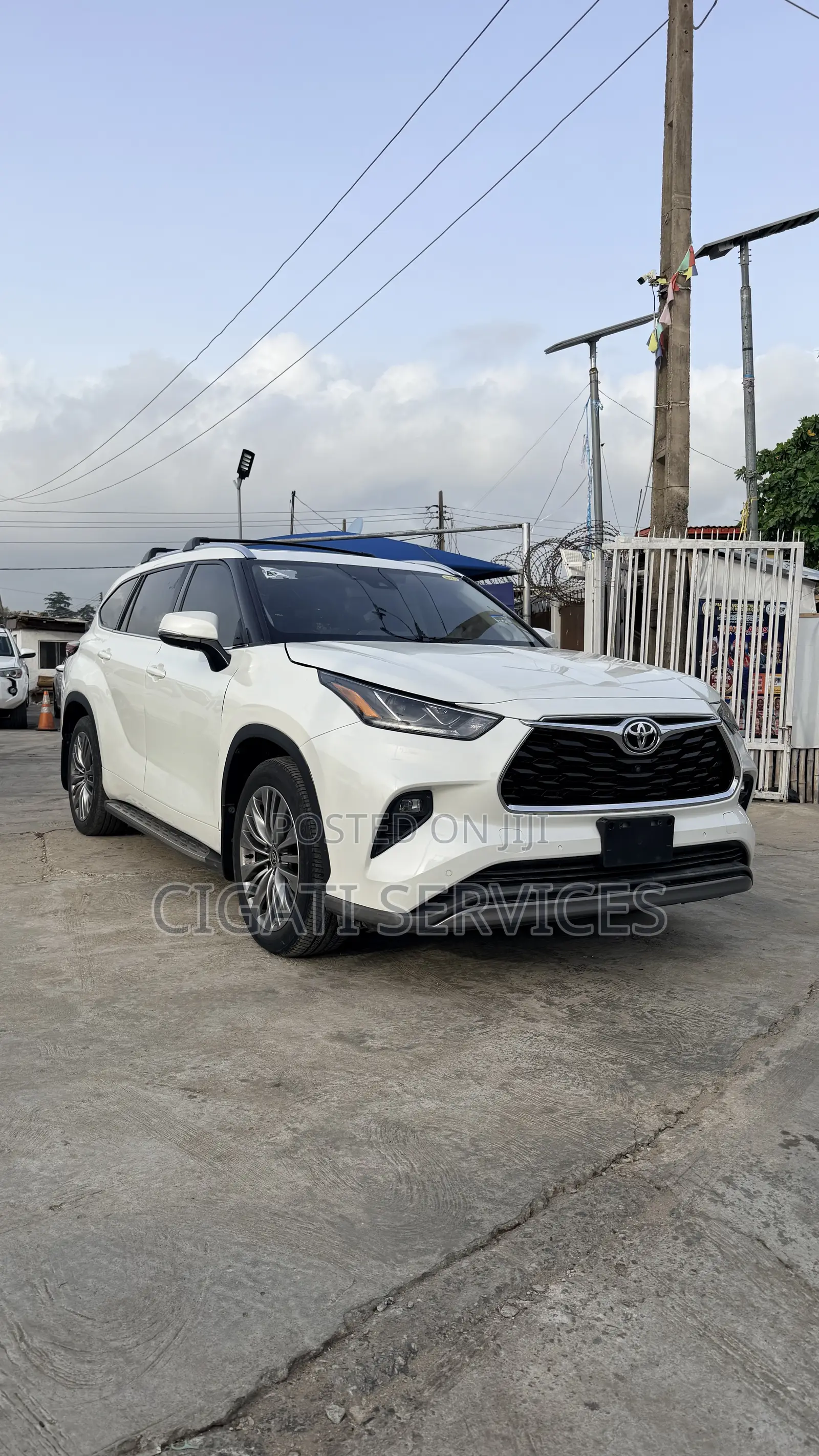 Toyota Highlander Platinum 2021 White