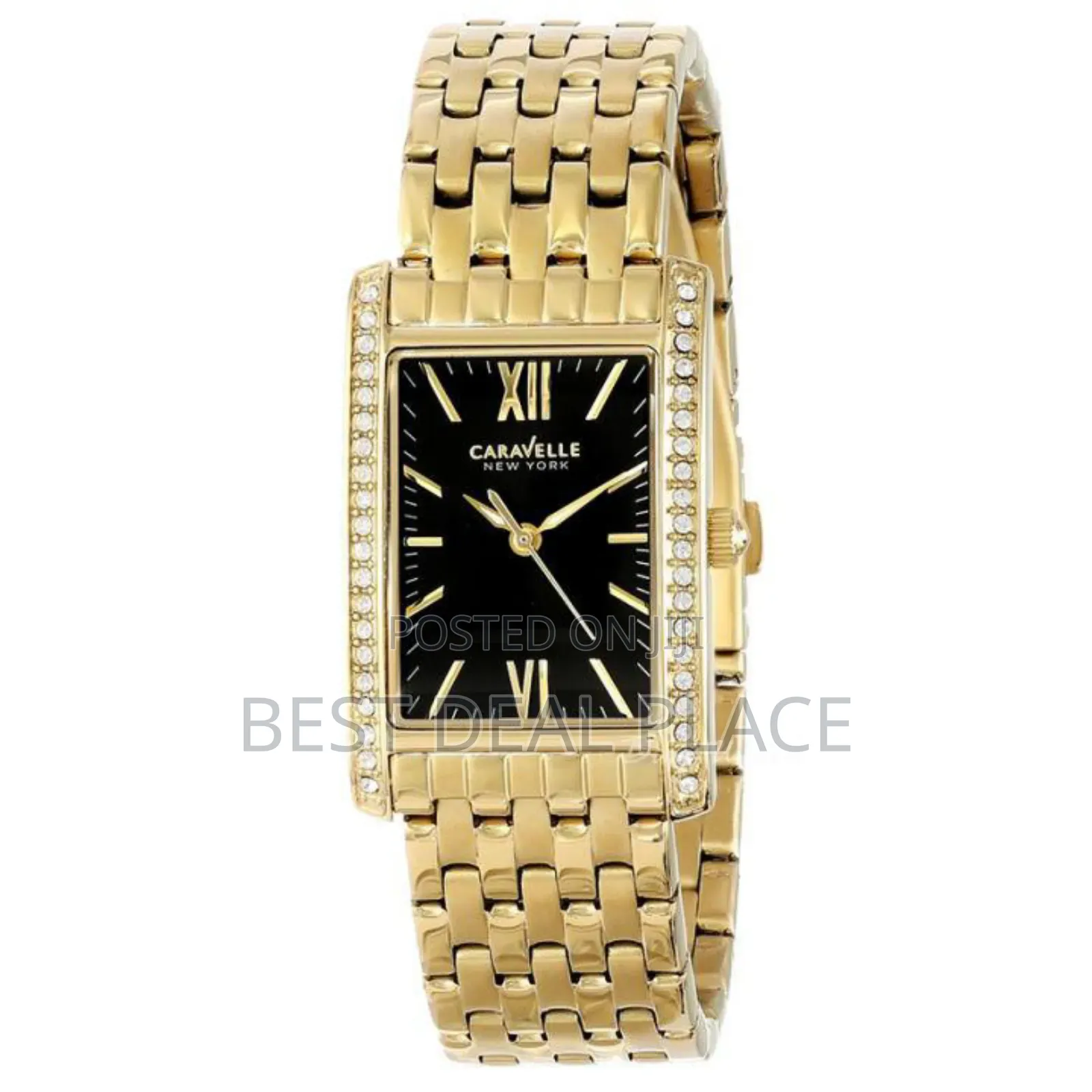 Caravelle New York Women’S Gold-Tone Luxury Watch (Original Us Import)