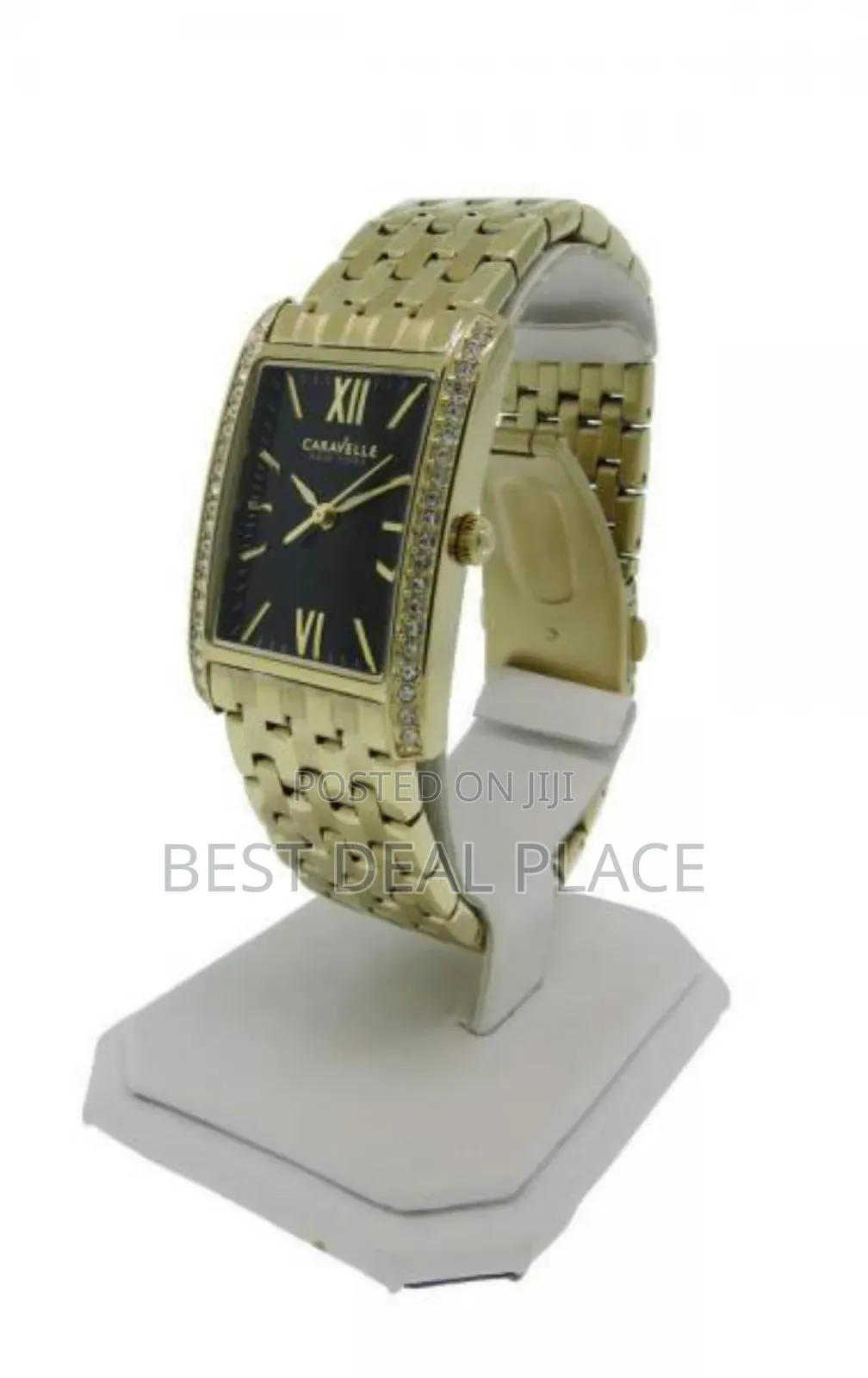Caravelle New York Women’S Gold-Tone Luxury Watch (Original Us Import)