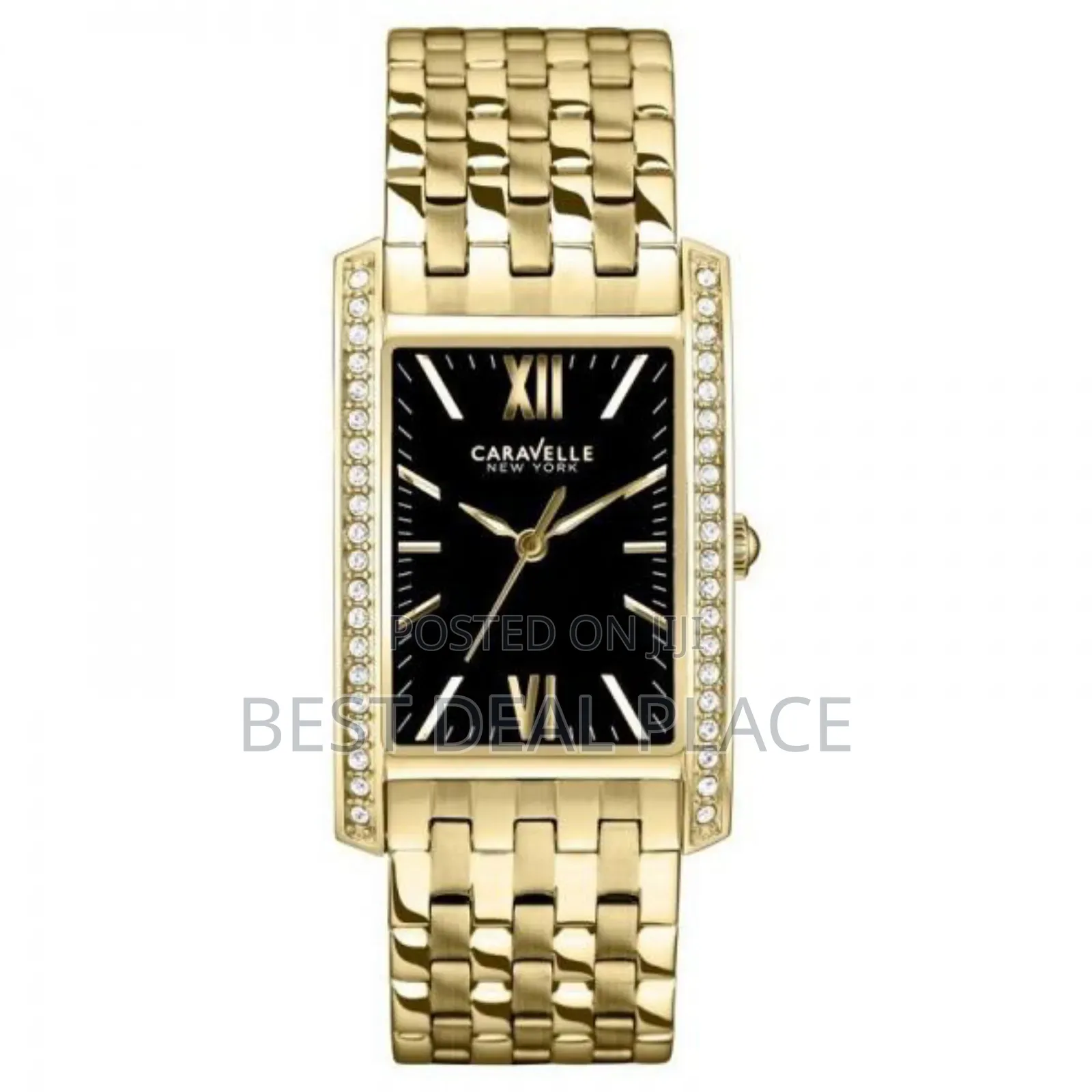 Caravelle New York Women’S Gold-Tone Luxury Watch (Original Us Import)