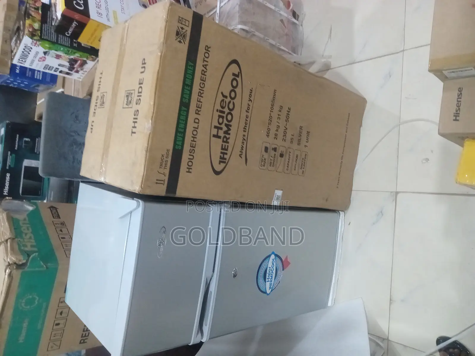 Portable Haier Thermocool HRF-95bex Fridge 95 Litres