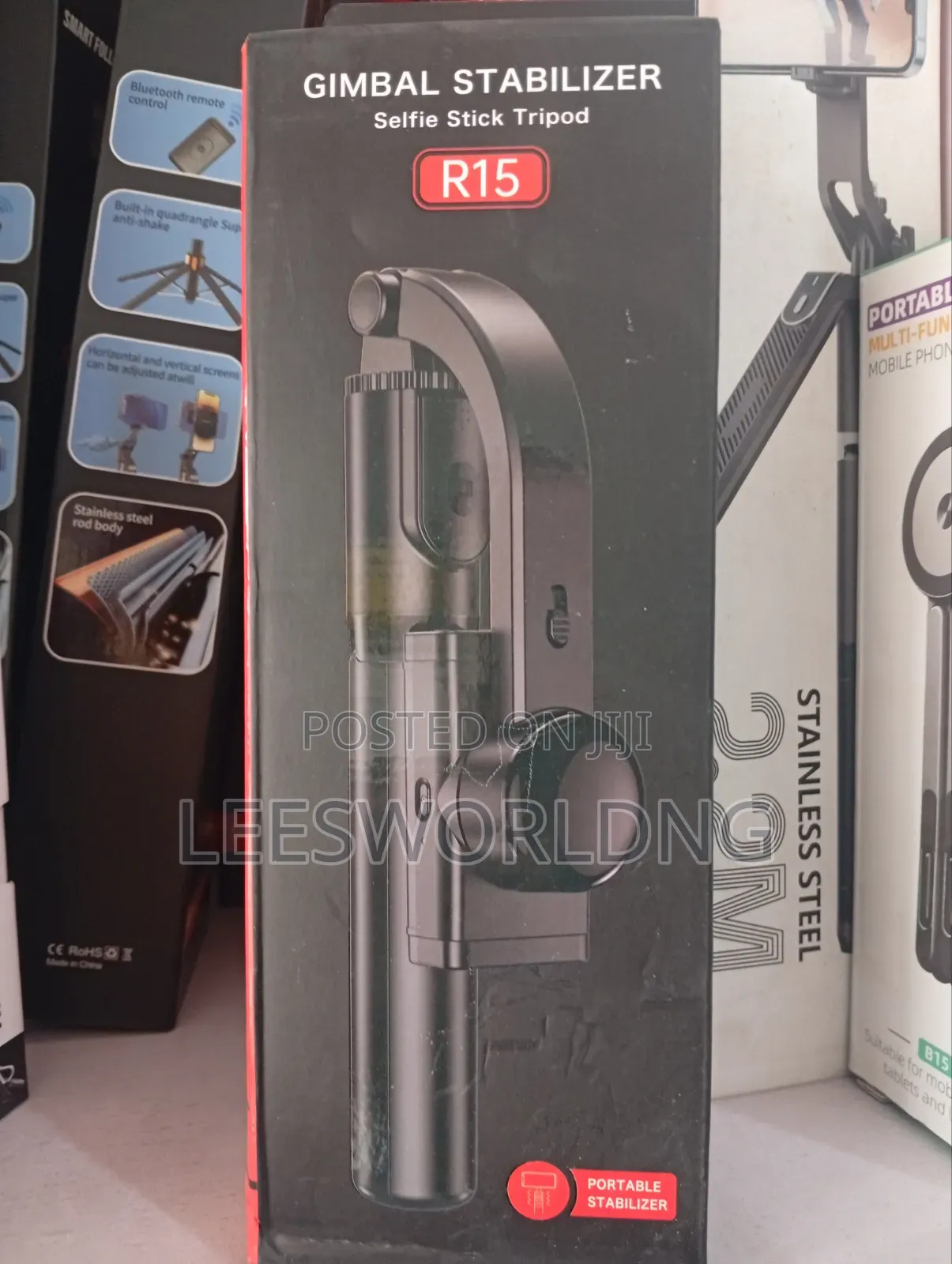 Gimbal Stabilizer Selfie Stick