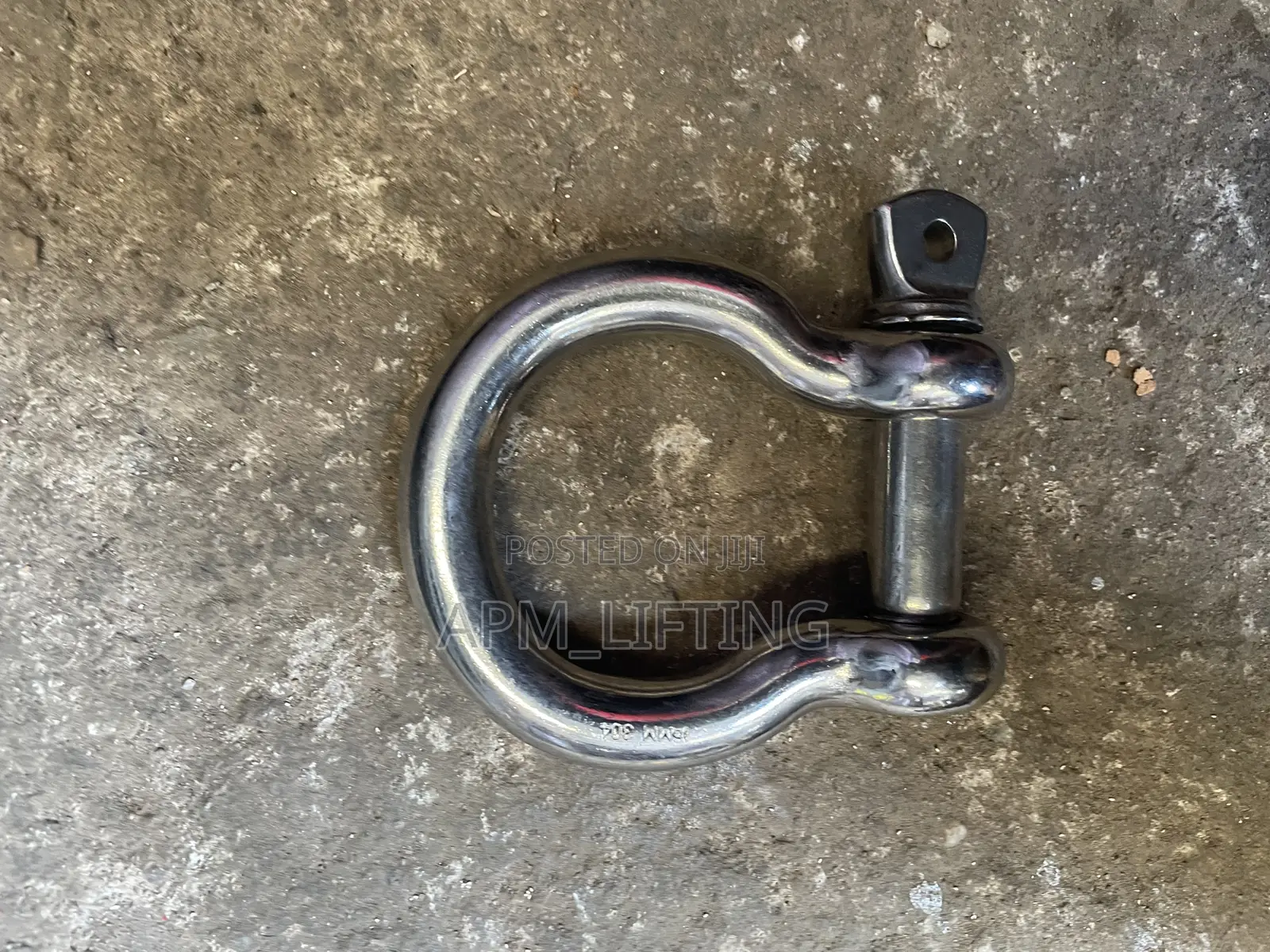 16mm Stainless Bow Shackles With Screw Pins