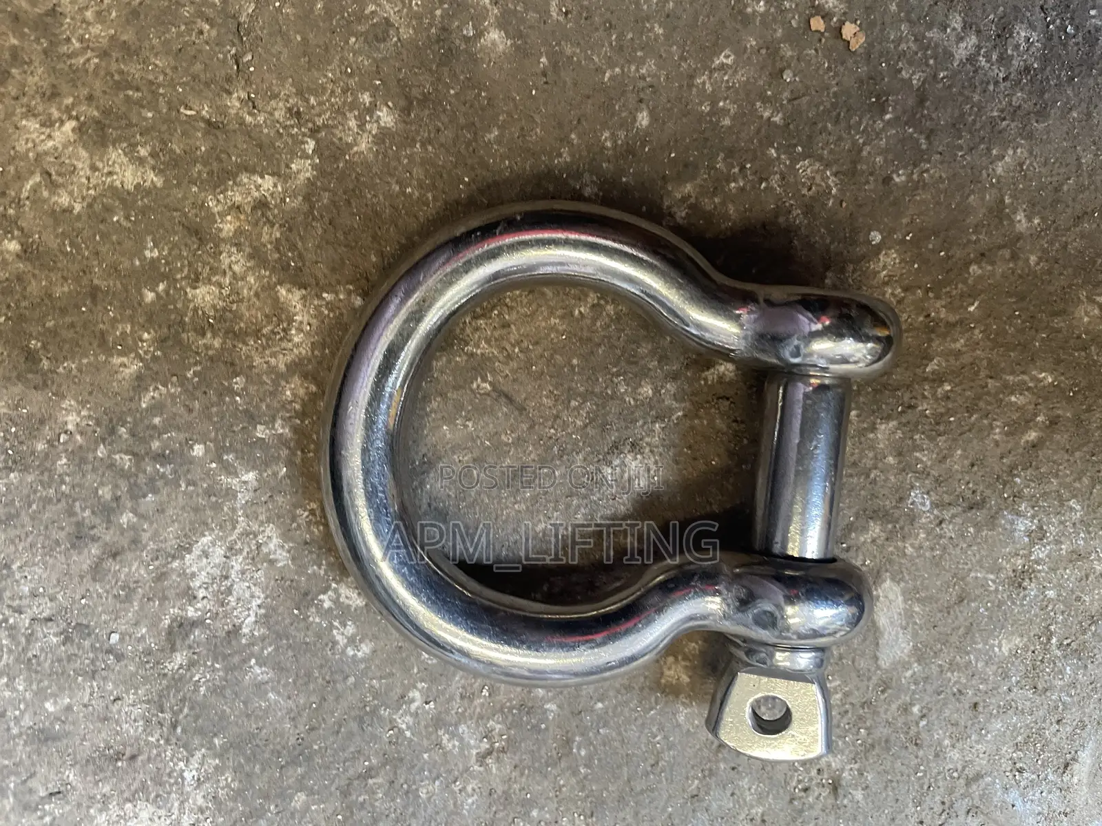 16mm Stainless Bow Shackles With Screw Pins