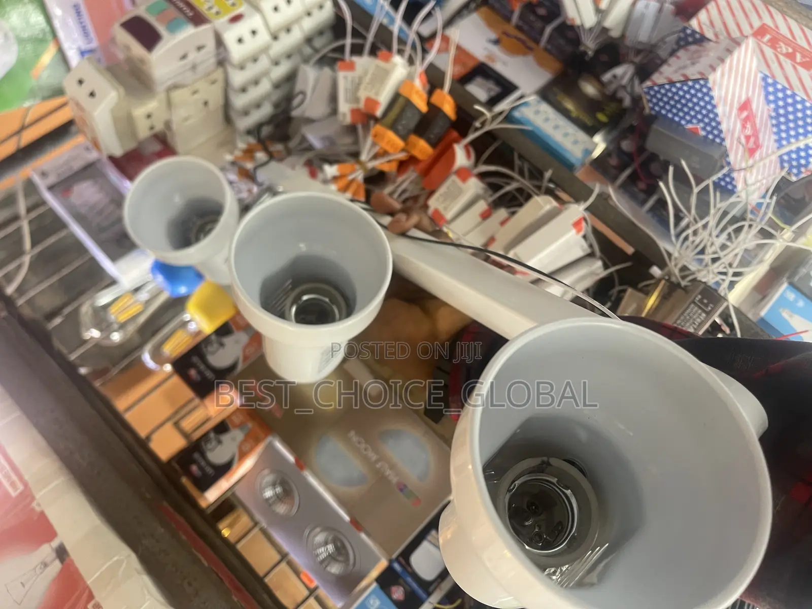 3in1 E27 Track Spot Light Complete With Bulb